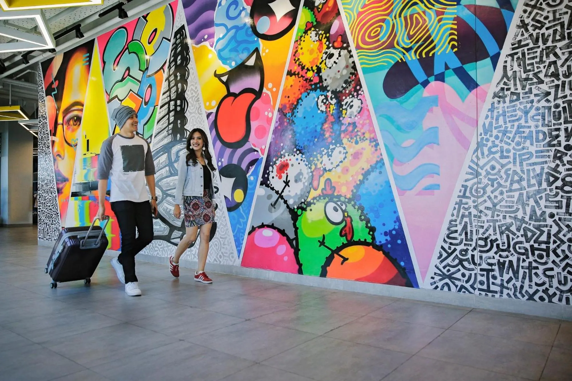 Area and facilities in YELLO Hotel Paskal Bandung