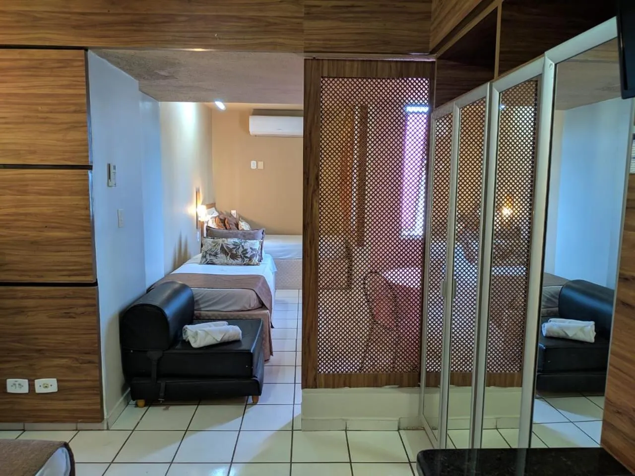 Bed in Laguna Praia Hotel