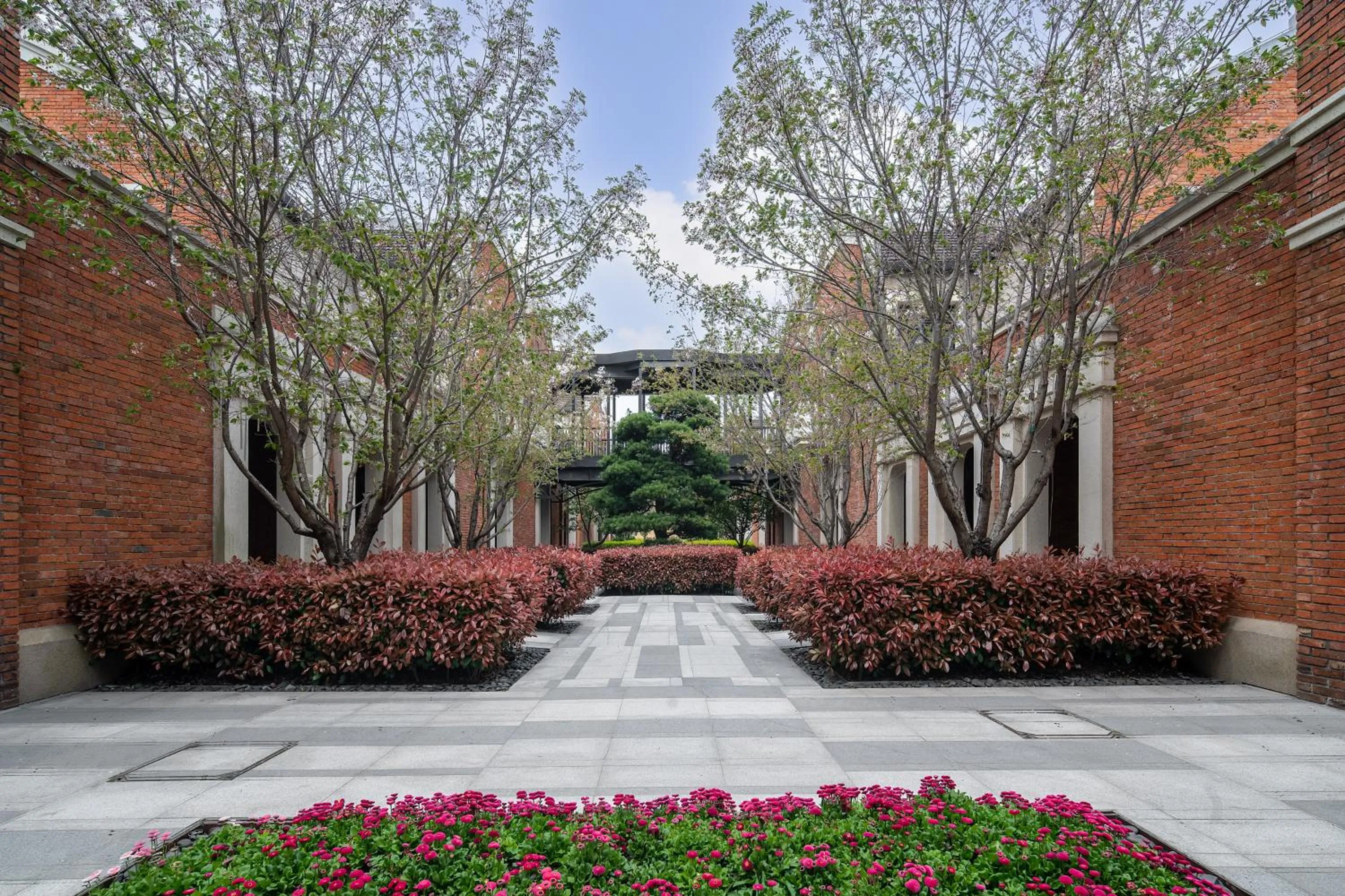 Garden in Melia Shanghai Parkside