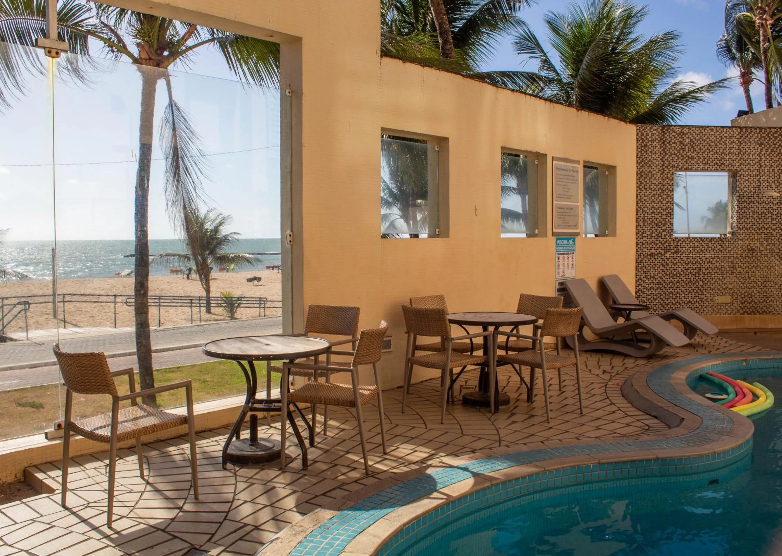 Swimming pool in Costa Mar Recife Hotel by Atlantica