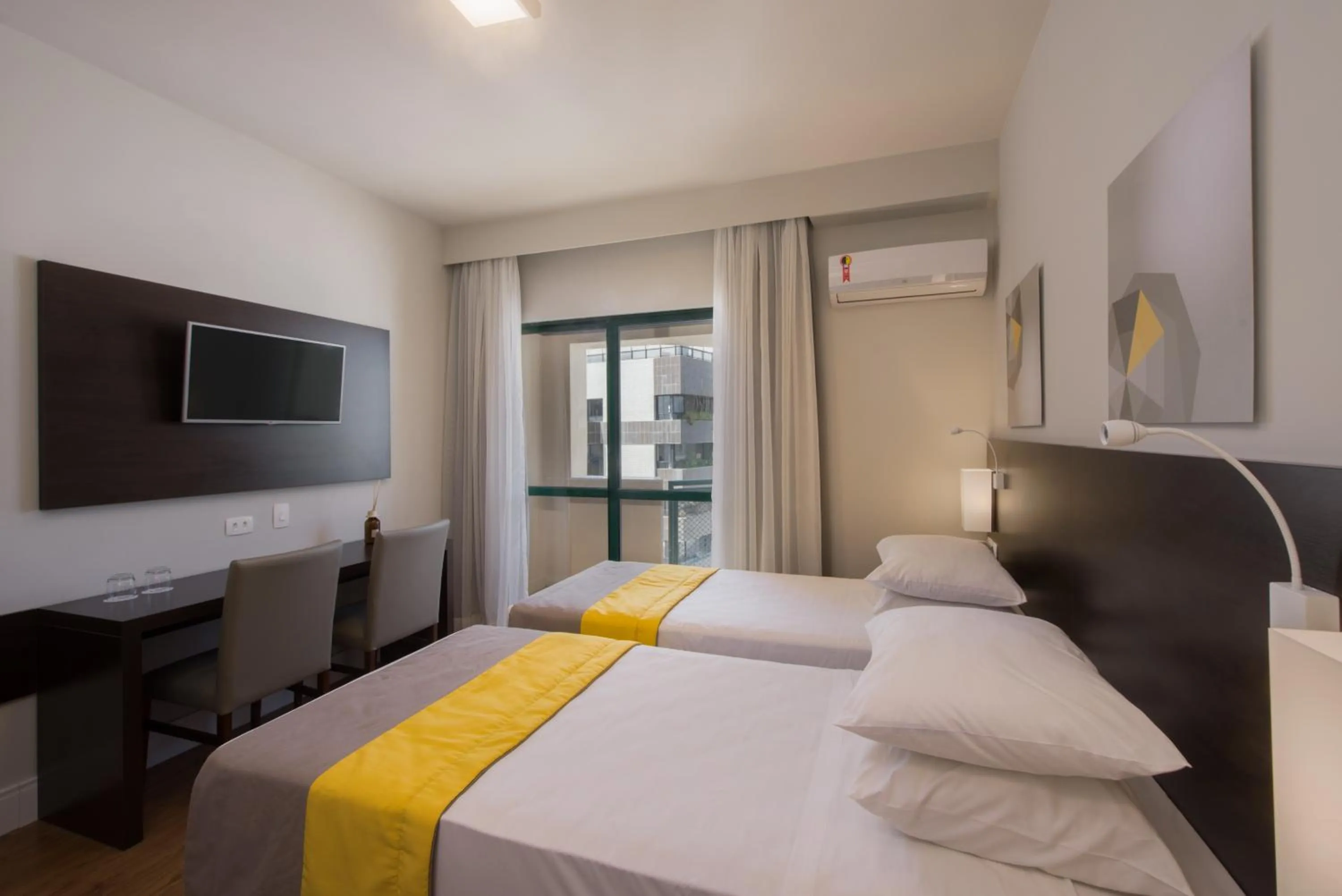 Bed in Costa Mar Recife Hotel by Atlantica