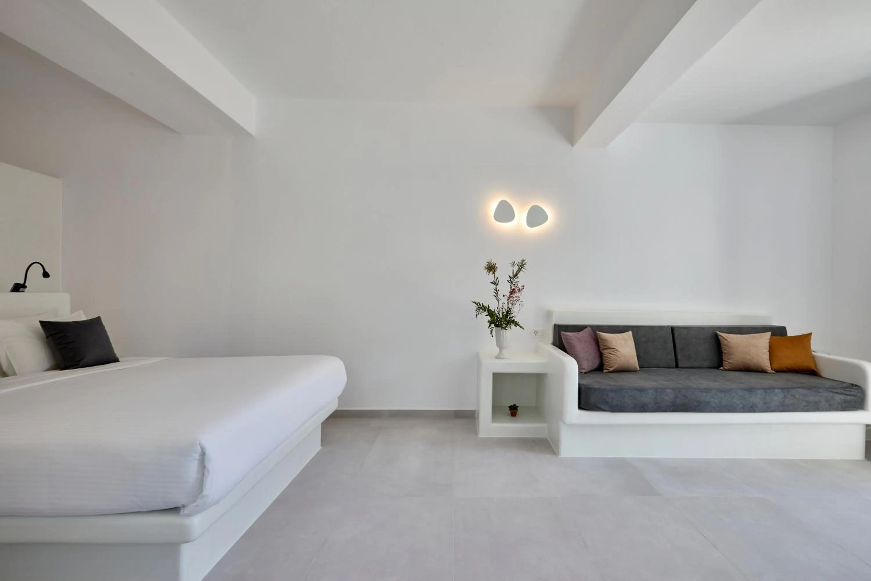 Bed in Anchor Suites