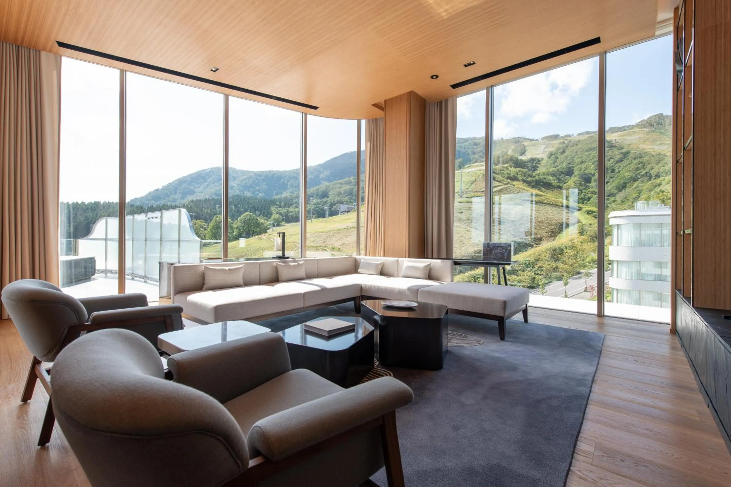 Living room in Skye Niseko