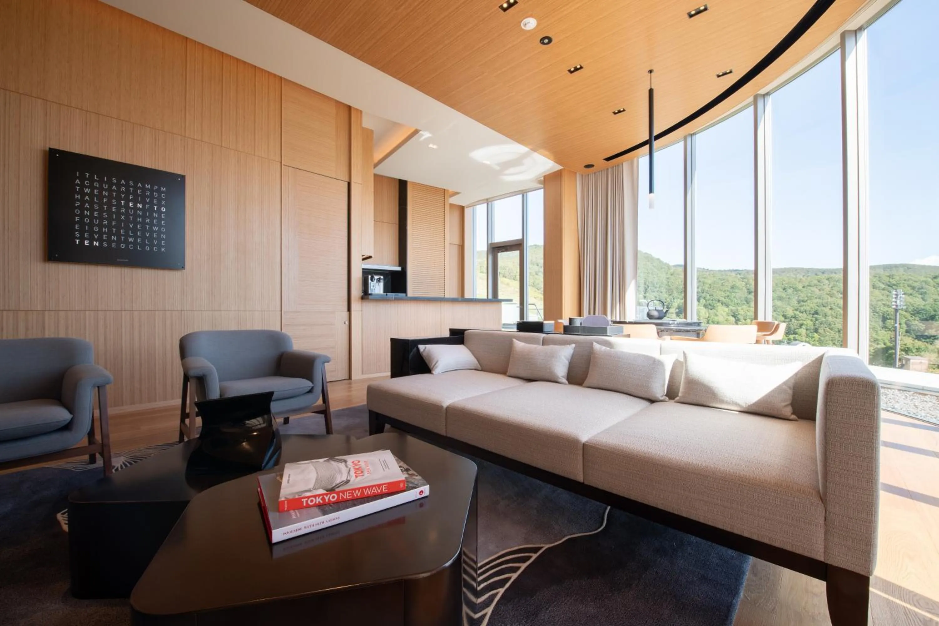 Living room in Skye Niseko