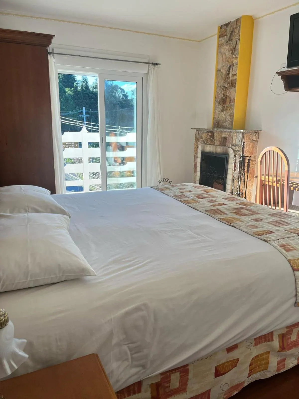 Bed in Pousada Dom Alfredo José