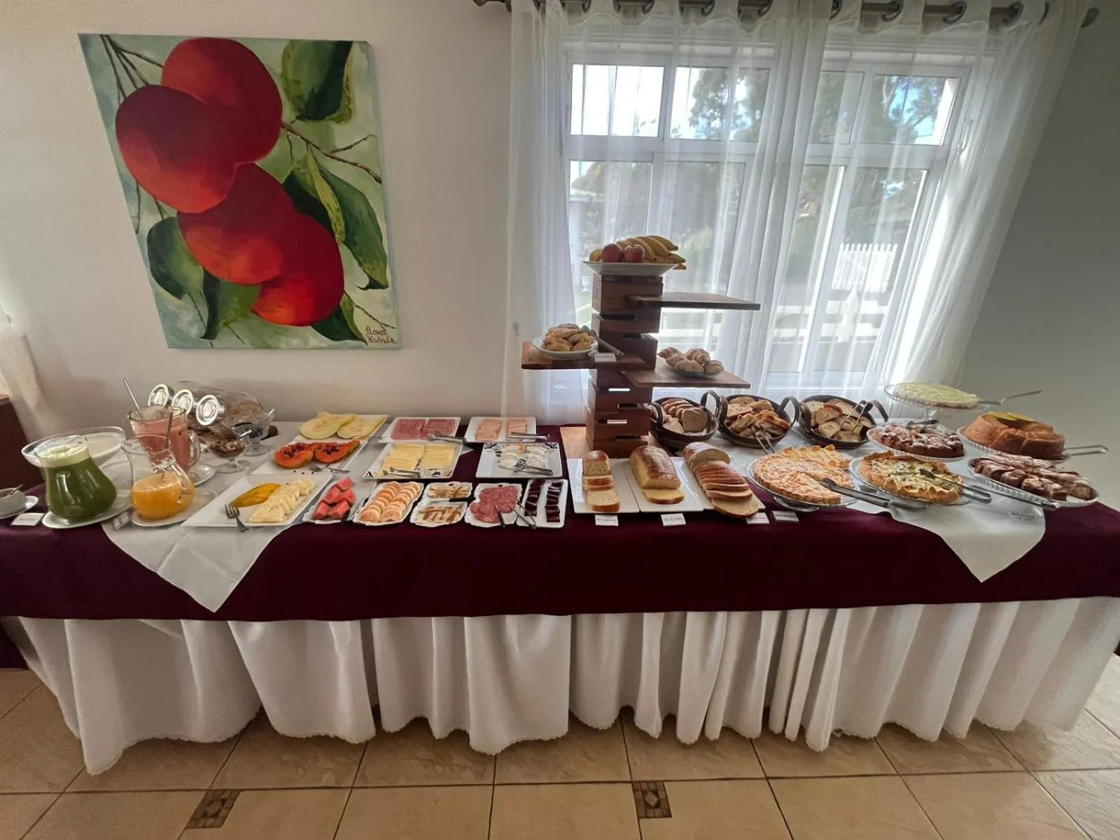 Food and drinks in Pousada Dom Alfredo José