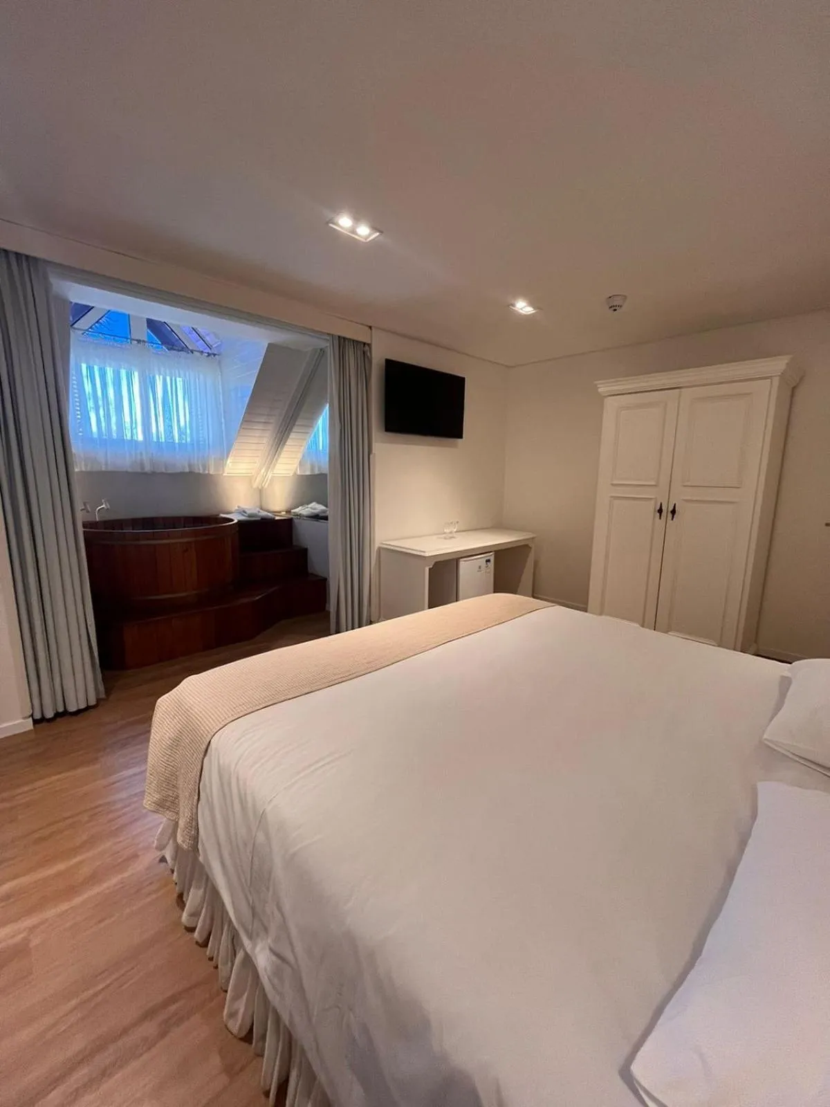 Bed in Pousada Dom Alfredo José