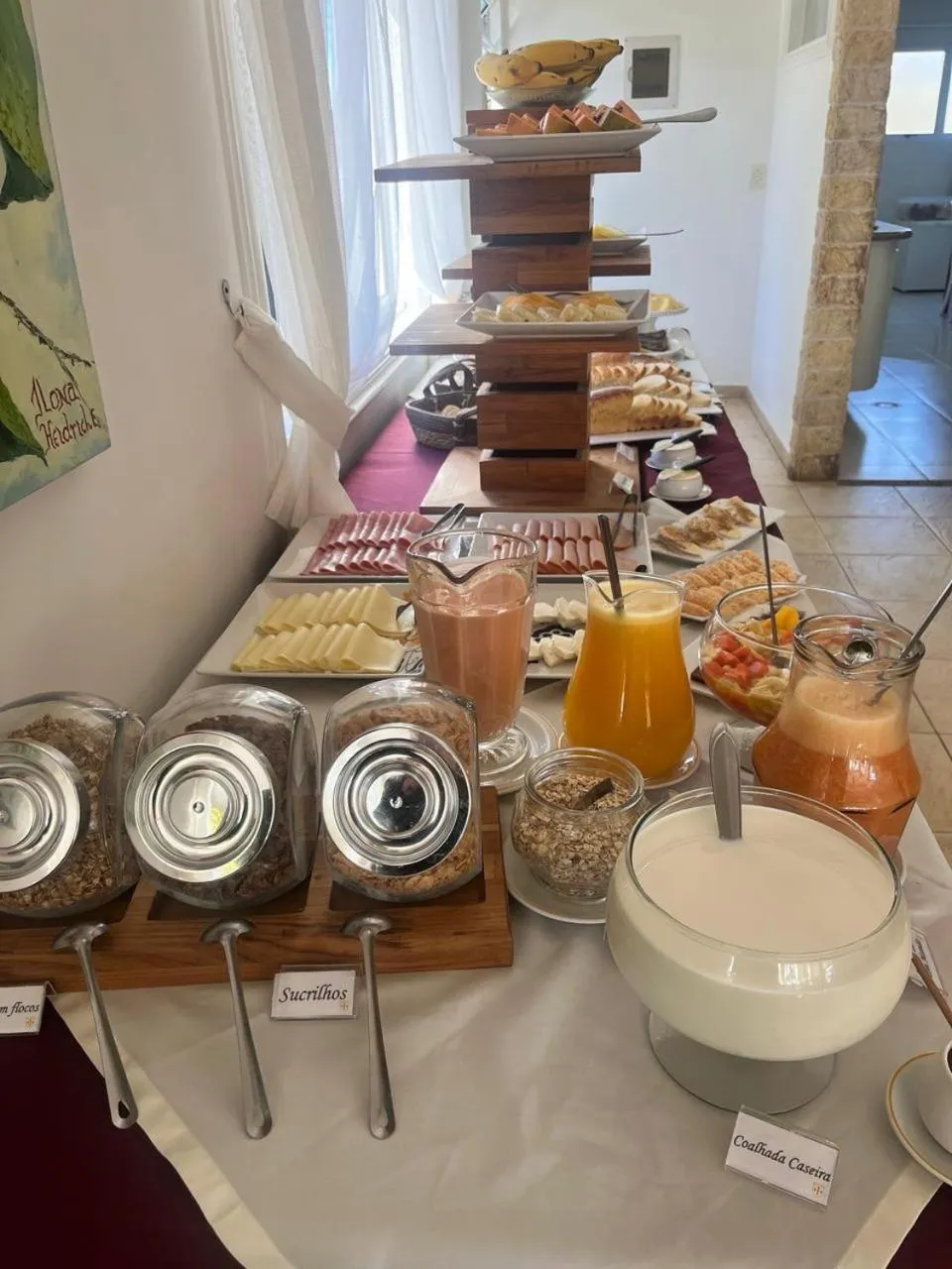 Food and drinks in Pousada Dom Alfredo José