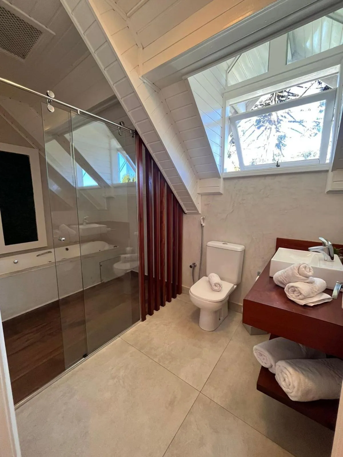 Shower in Pousada Dom Alfredo José