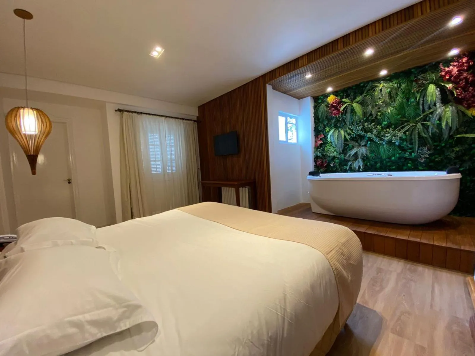 Bed in Pousada Dom Alfredo José