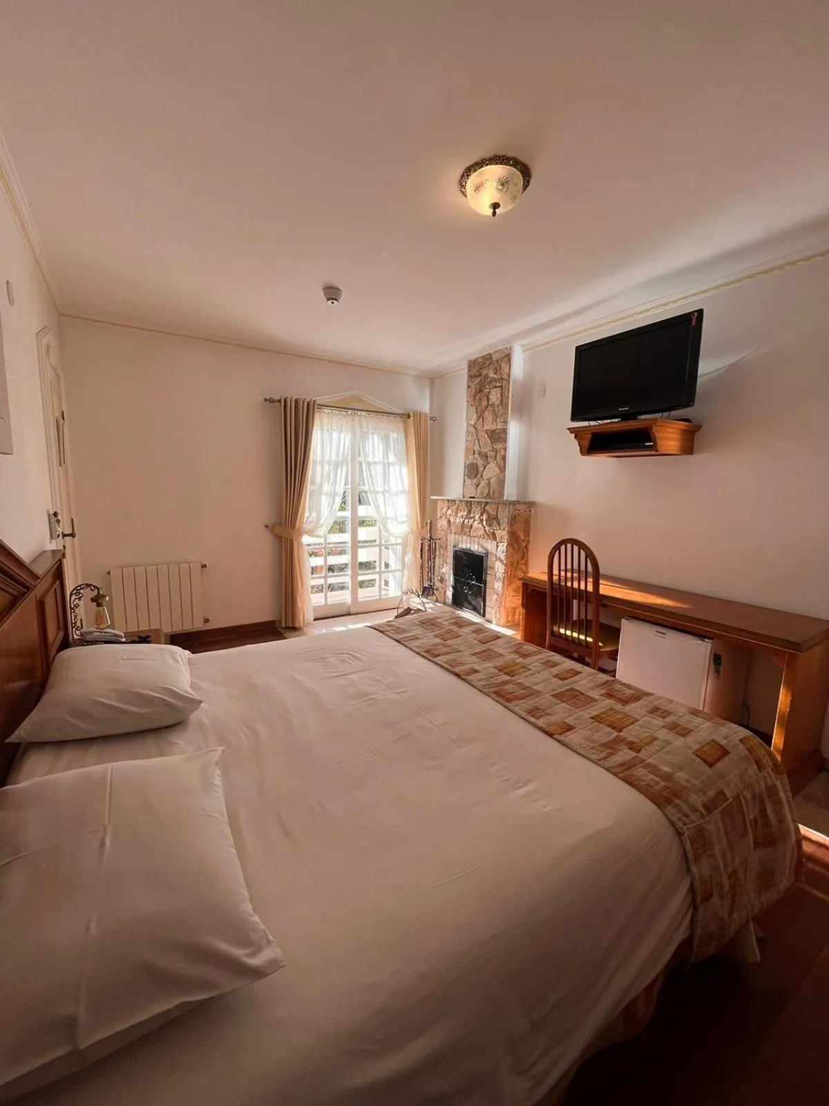 Bed in Pousada Dom Alfredo José