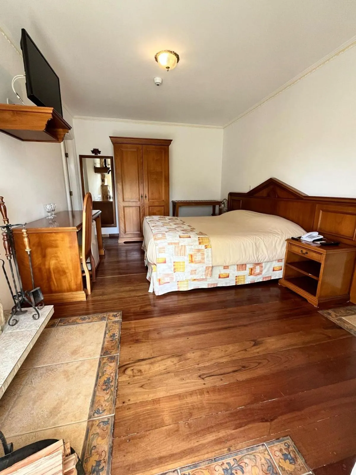 Bed in Pousada Dom Alfredo José