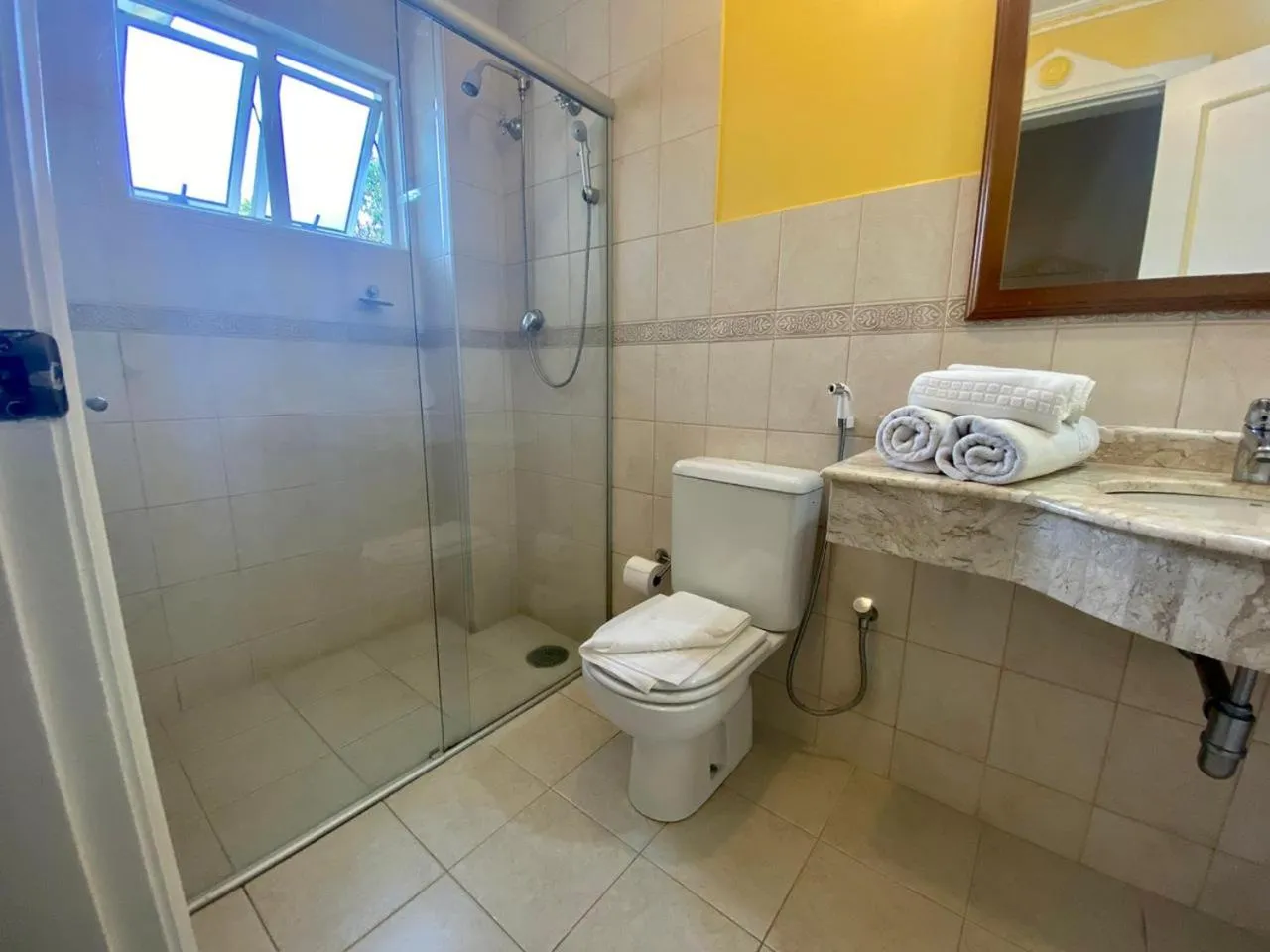 Shower in Pousada Dom Alfredo José