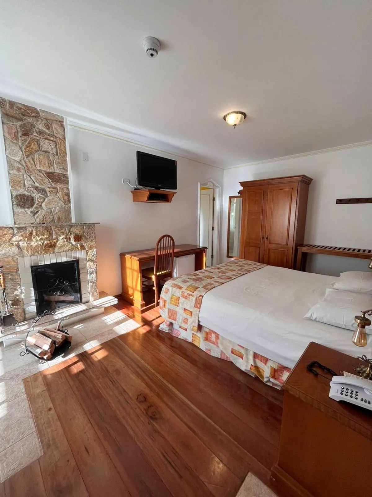 Bed in Pousada Dom Alfredo José