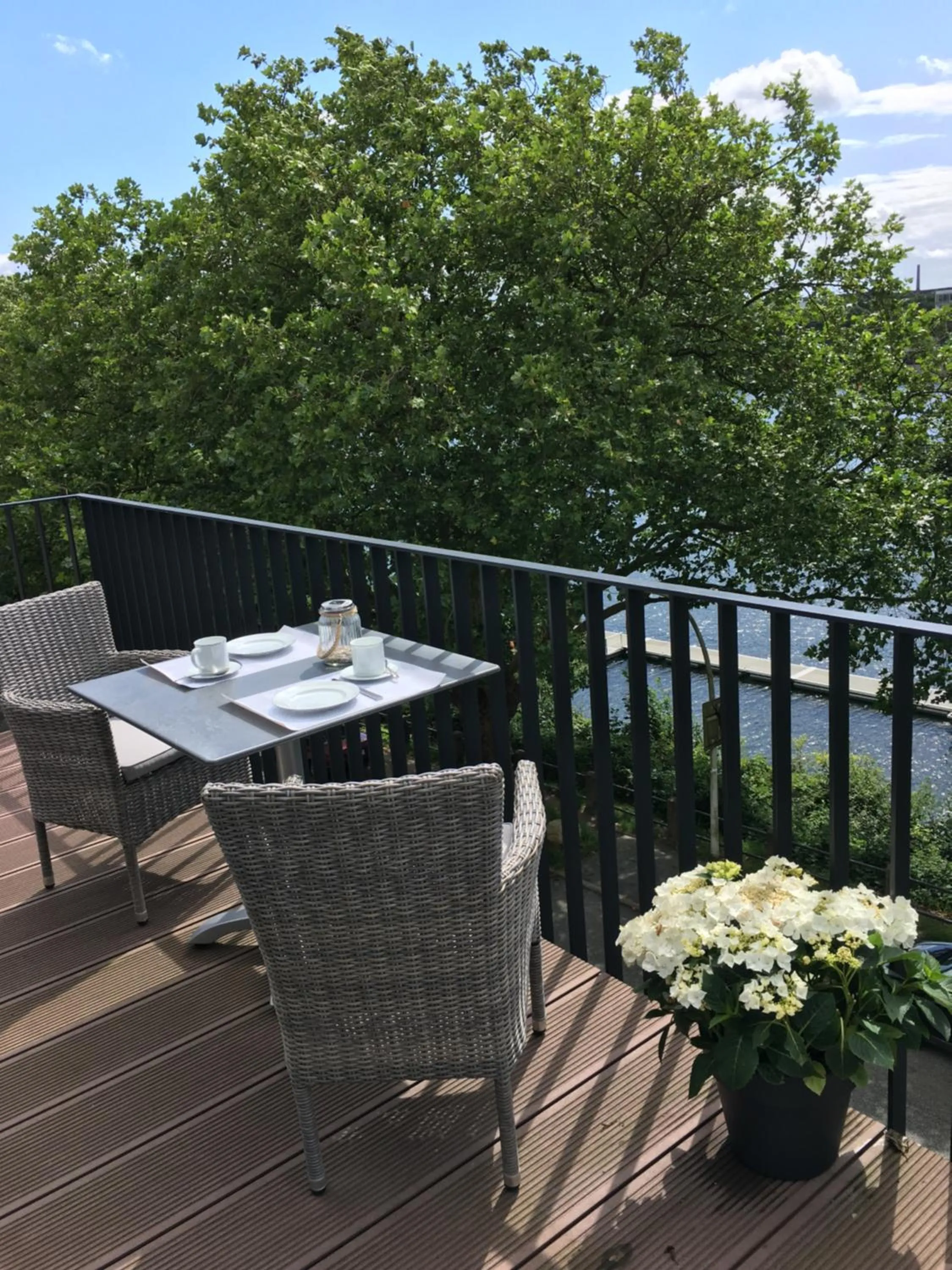 Ferienwohnung Kiel - Kanalblick