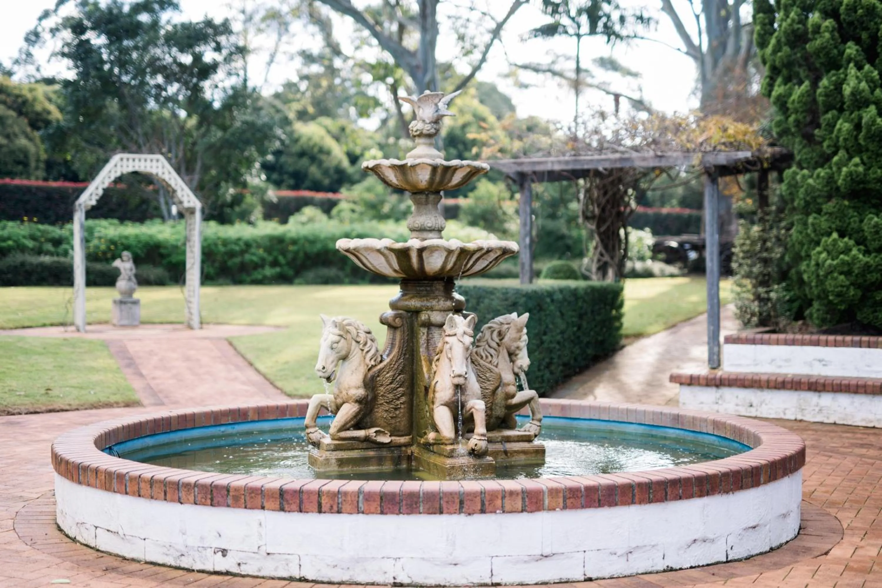 Garden in Shambala Estate Cottages