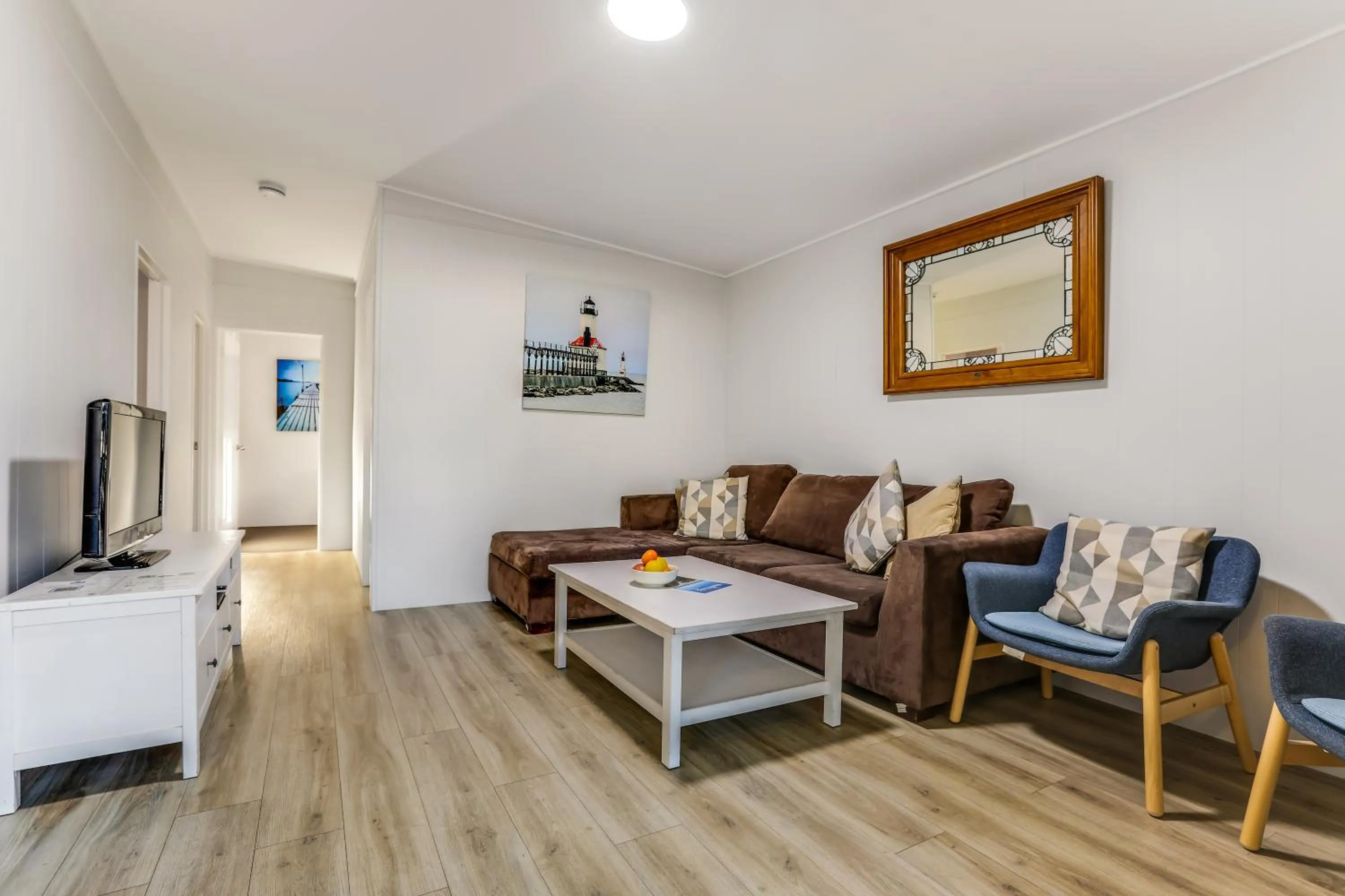 Lounge or bar in Beach Cabins Merimbula