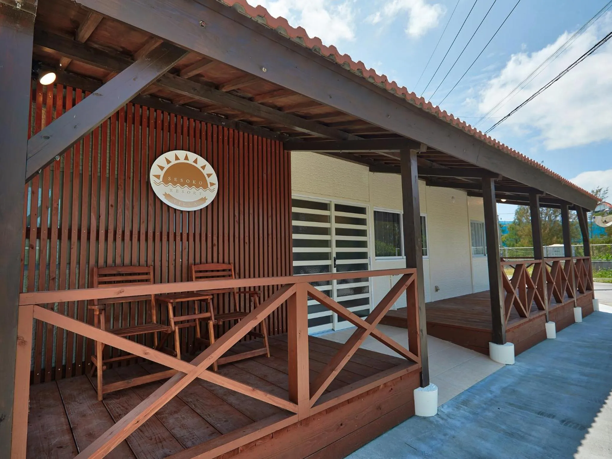 Property building in Sesoko Villa