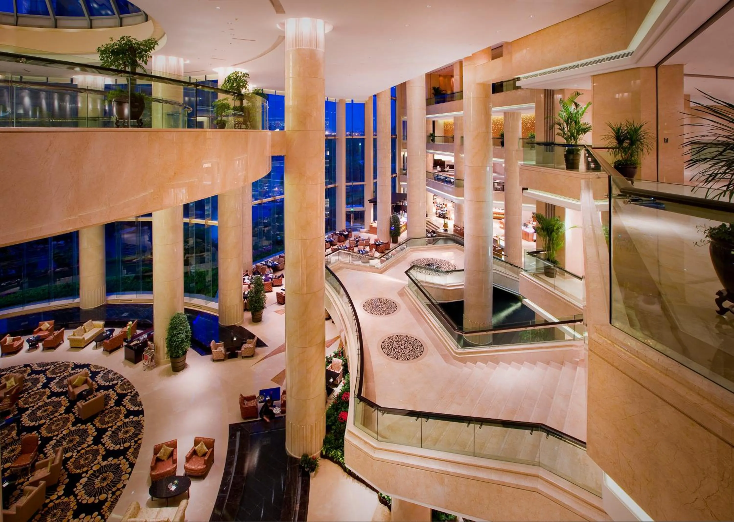 Lobby or reception in Nanyuan Universe Deluxe Hotel