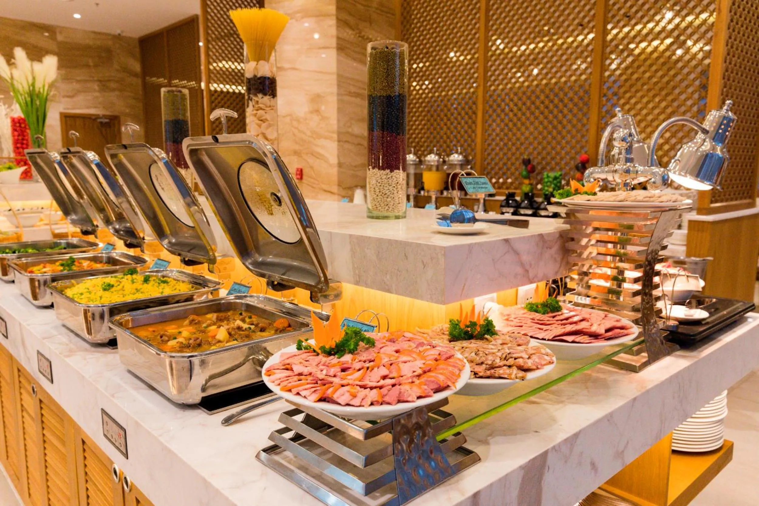 Buffet breakfast in Nagar Hotel Nha Trang