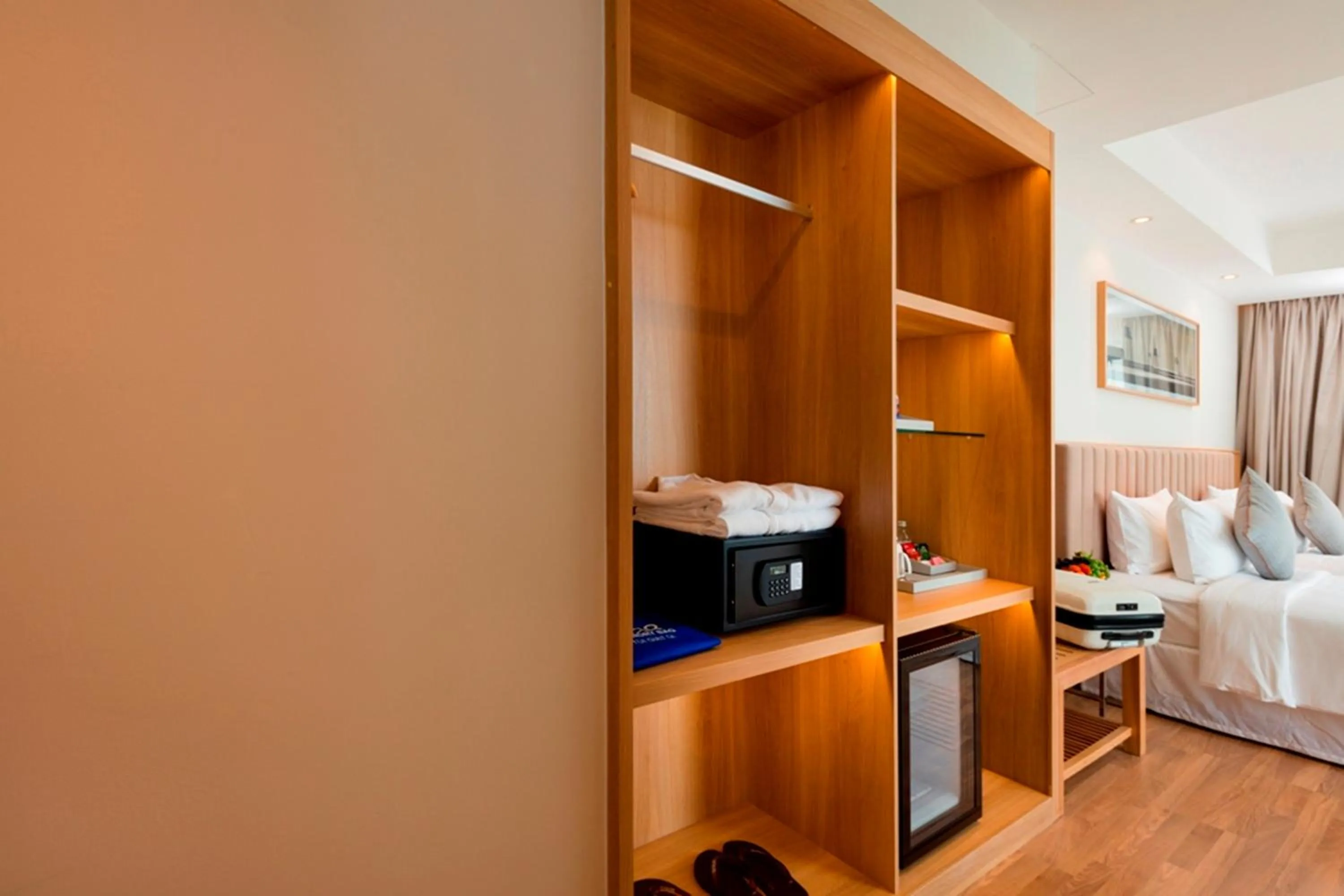 wardrobe, Bed in Nagar Hotel Nha Trang