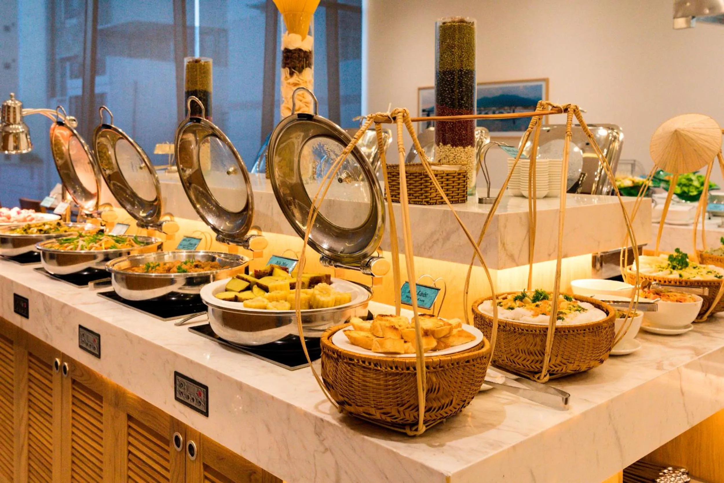 Buffet breakfast in Nagar Hotel Nha Trang