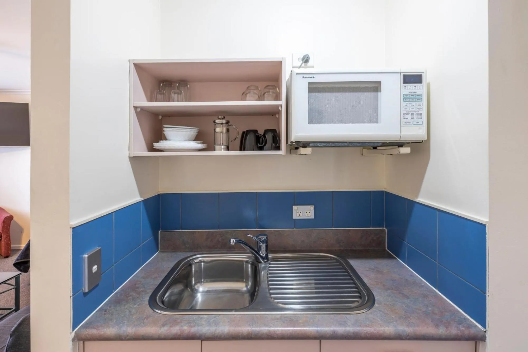 Kitchen or kitchenette in ASURE PRINCE motor lodge