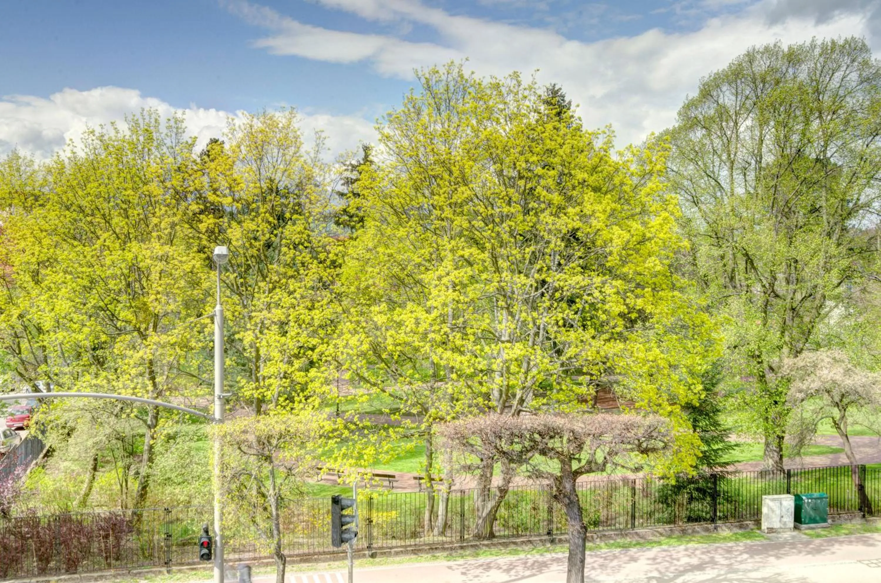Garden view in Ratusz B&B