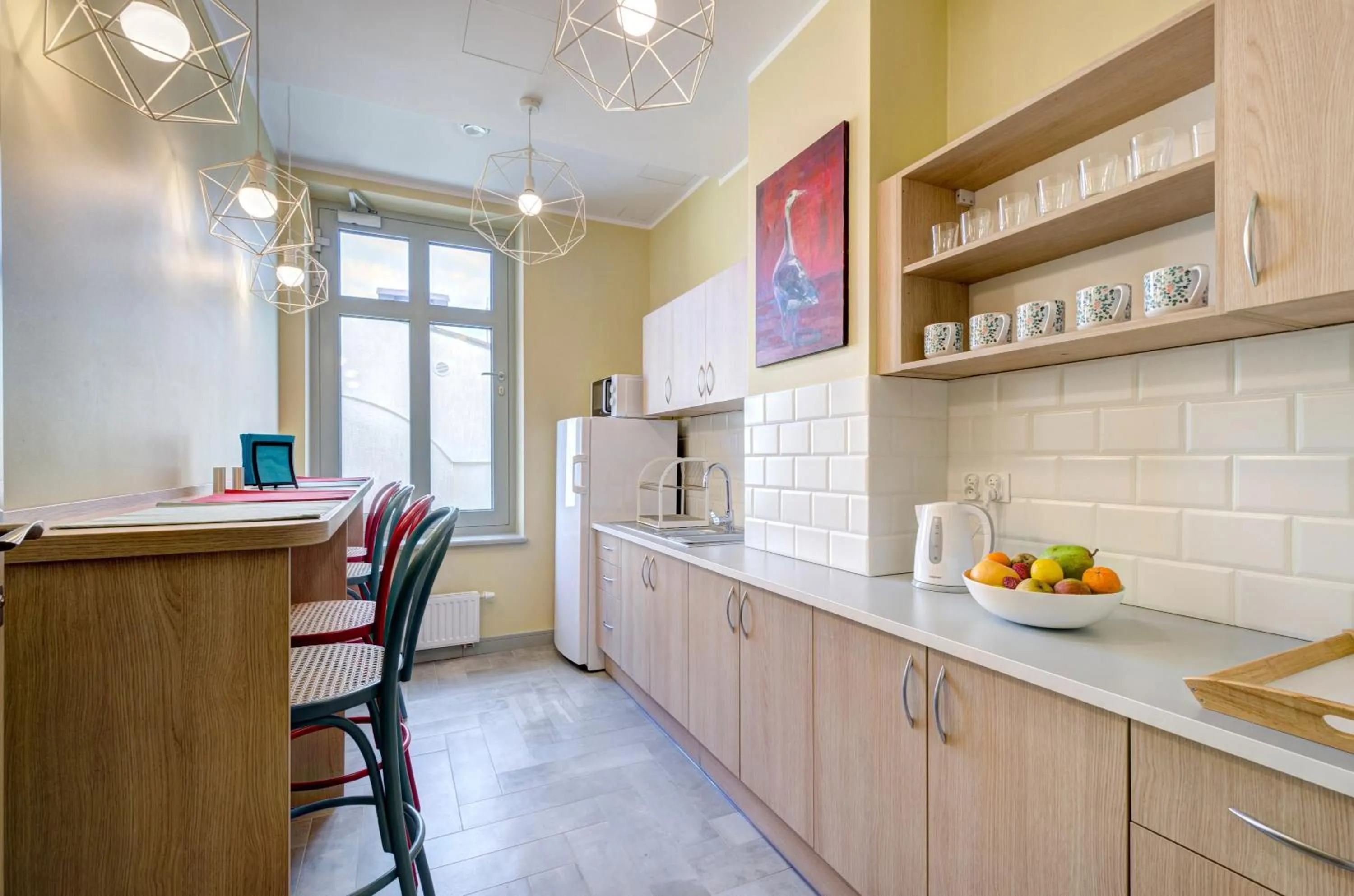 Communal kitchen in Ratusz B&B
