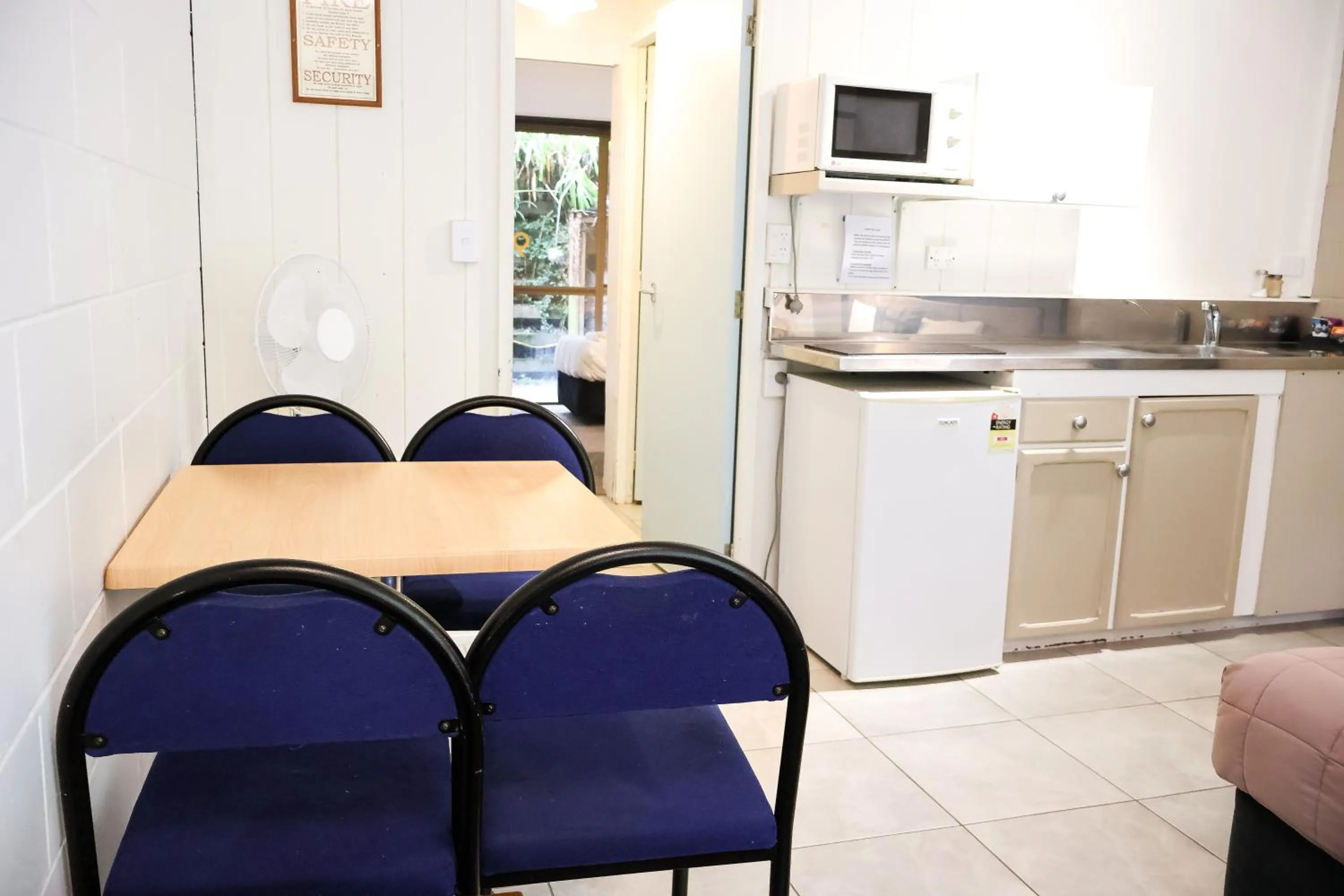 Seating area in Bounty Motel