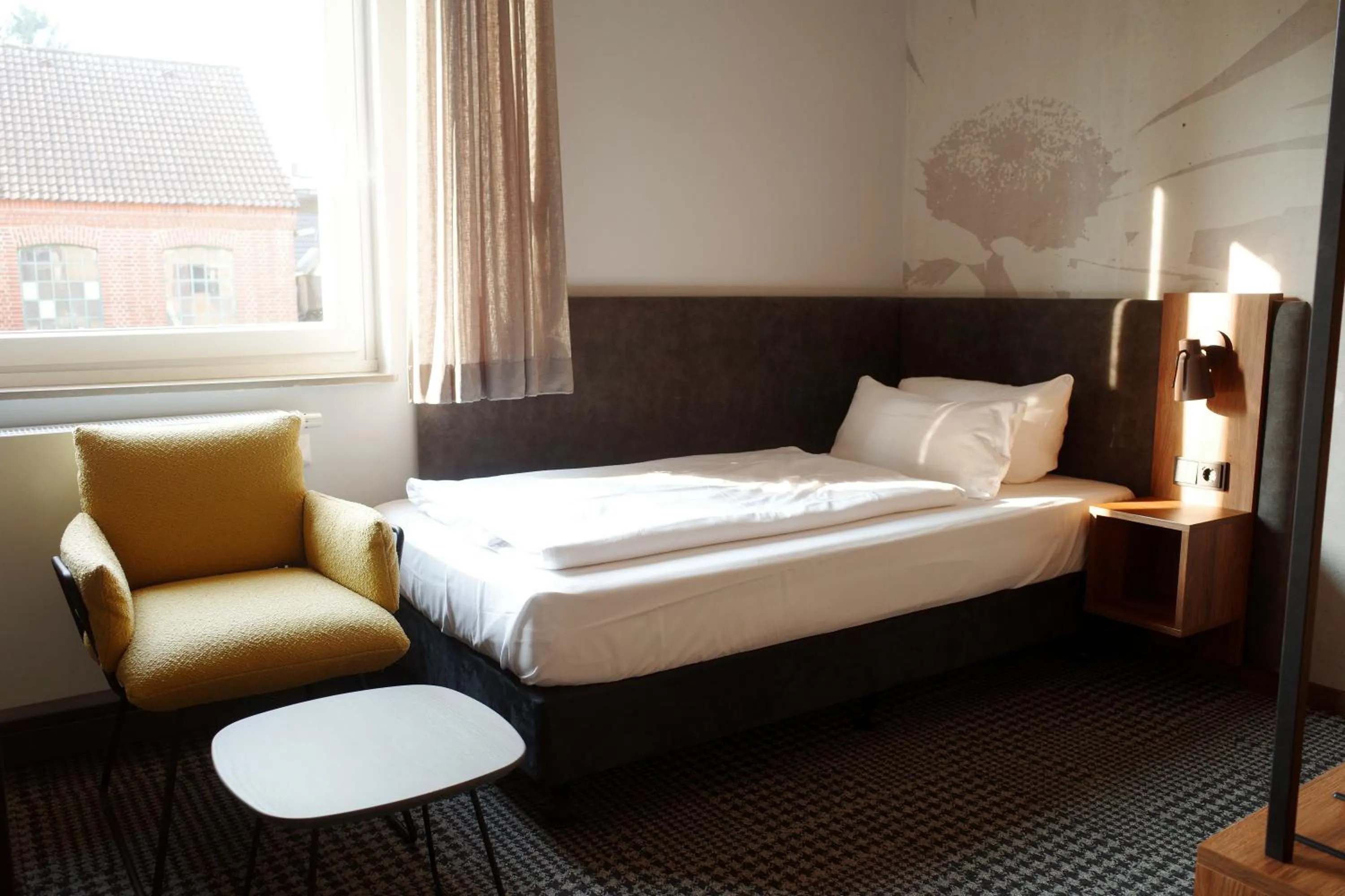 Bed in Bundt's Hotel & Gartenrestaurant