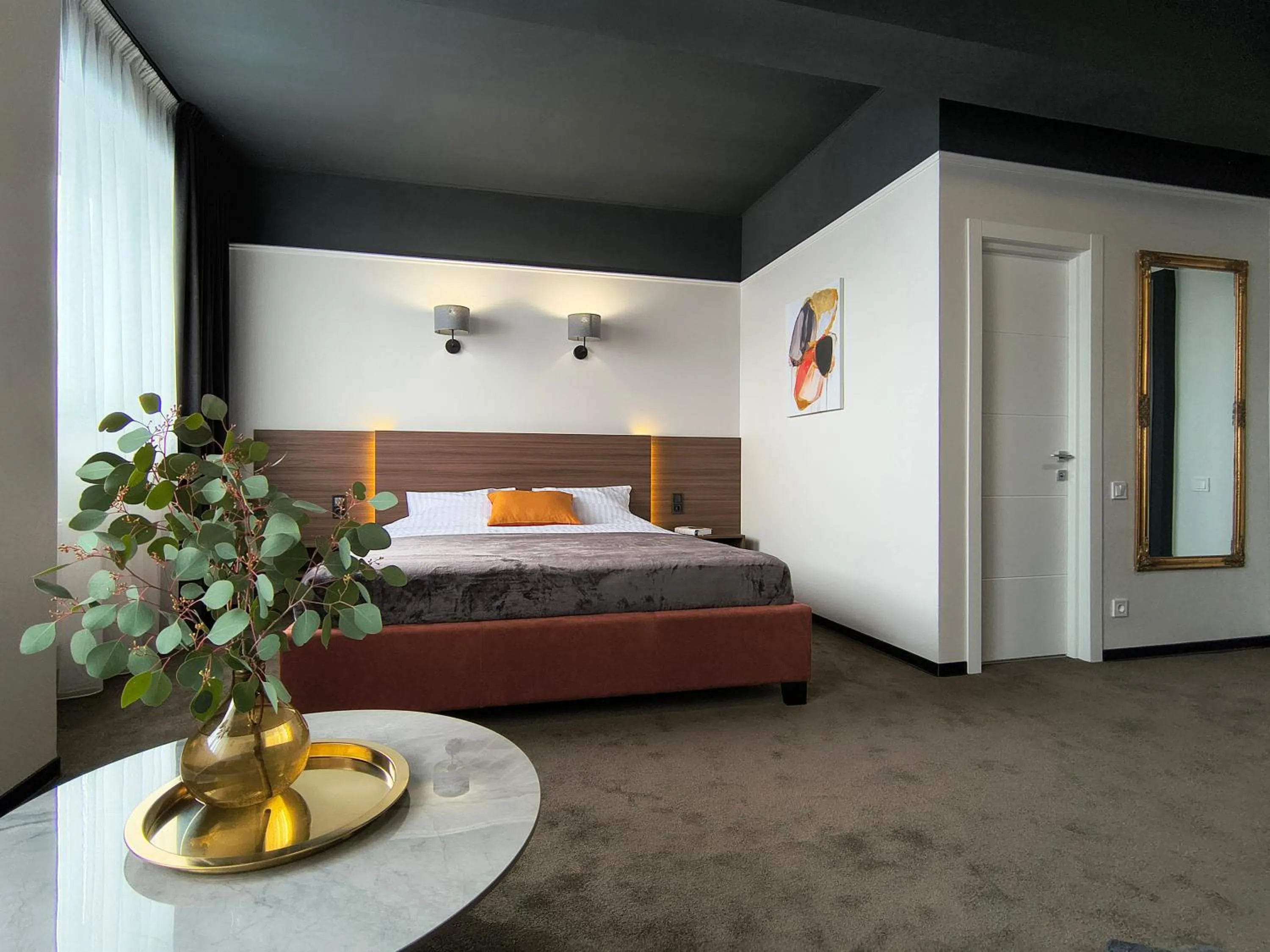 Bed in Mini Hotel on Brovarskaya