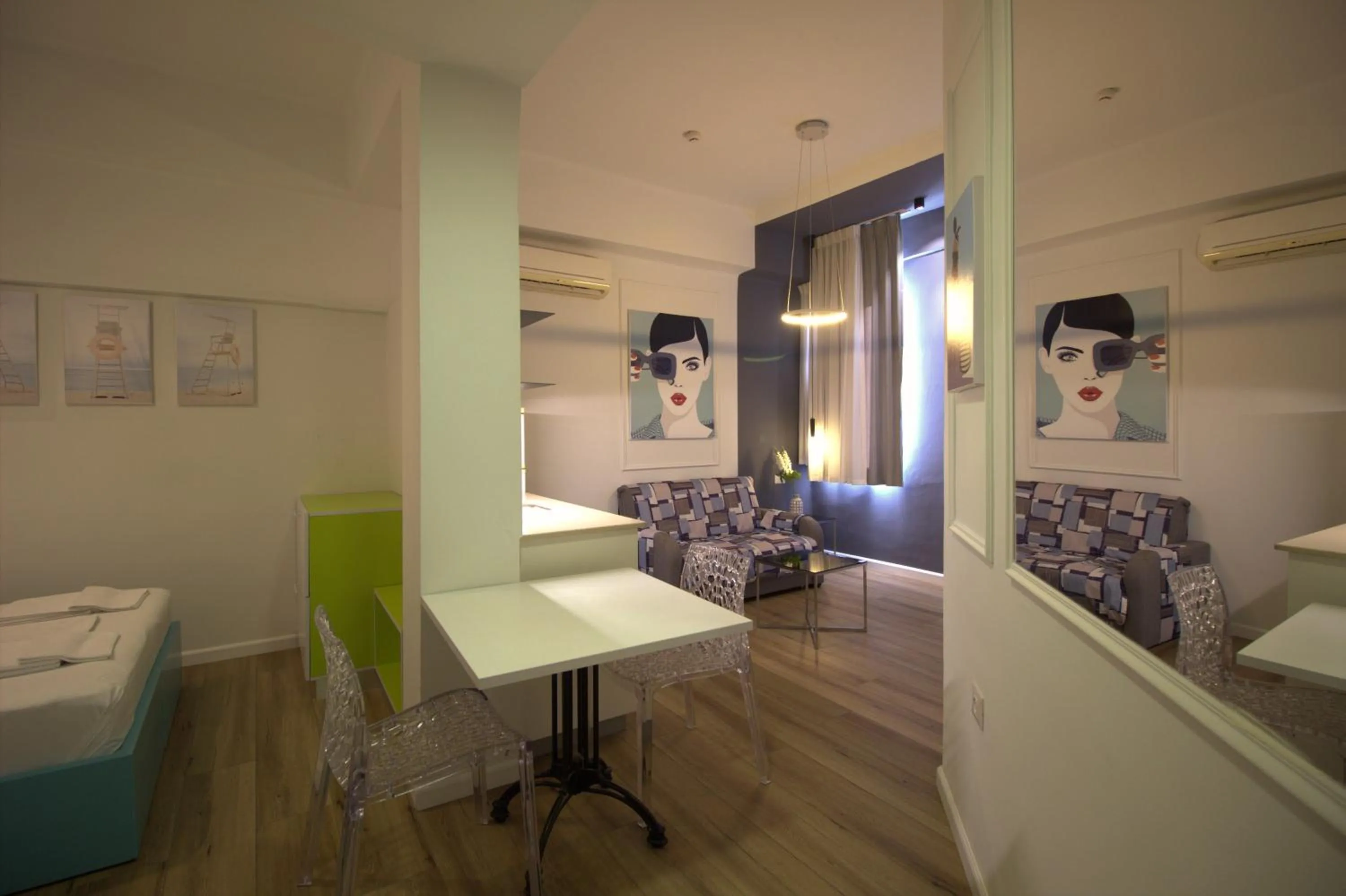 Living room in 1926 Designed ApartHotel