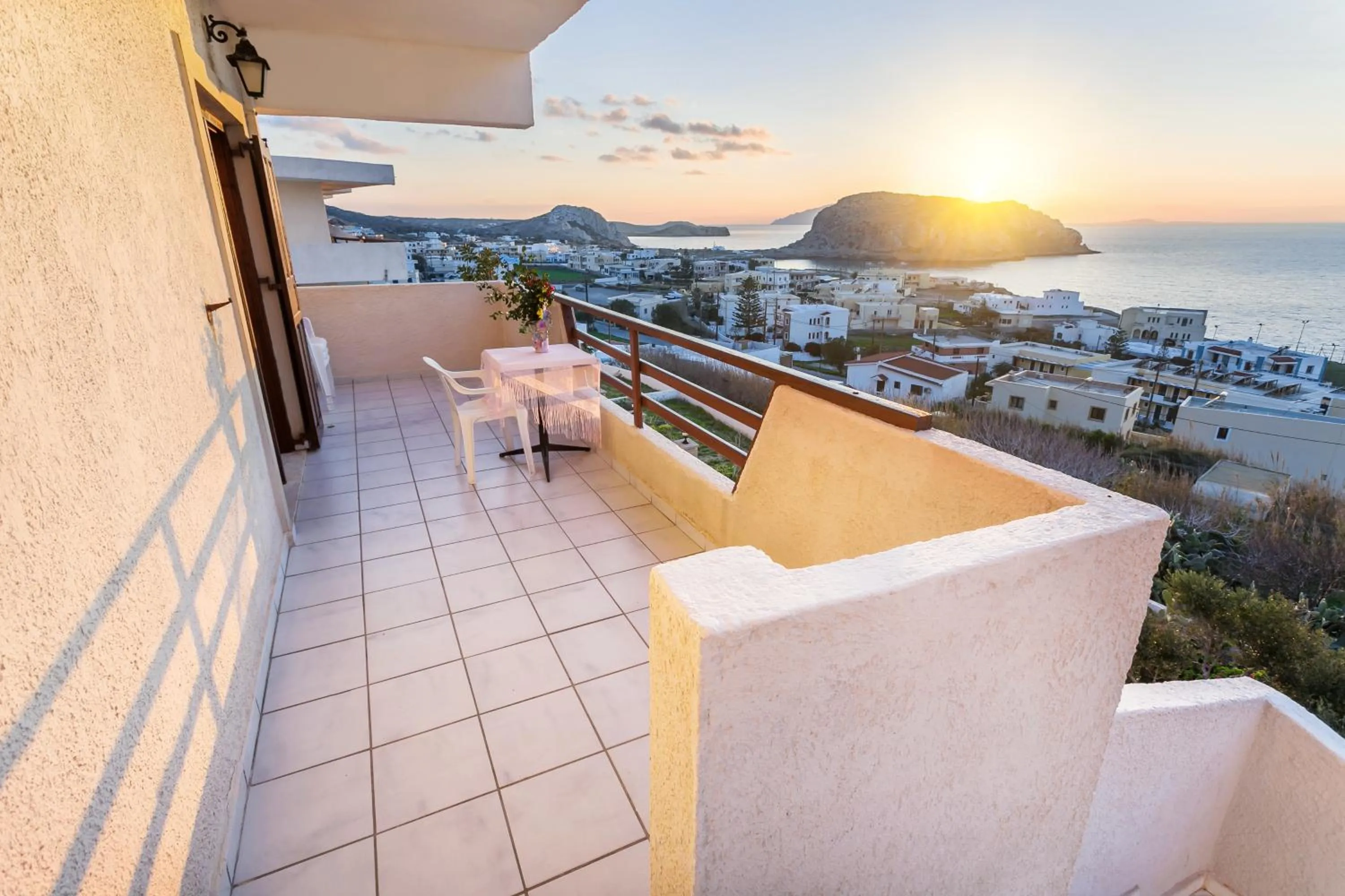 Balcony/Terrace in Yiannis Ηotel