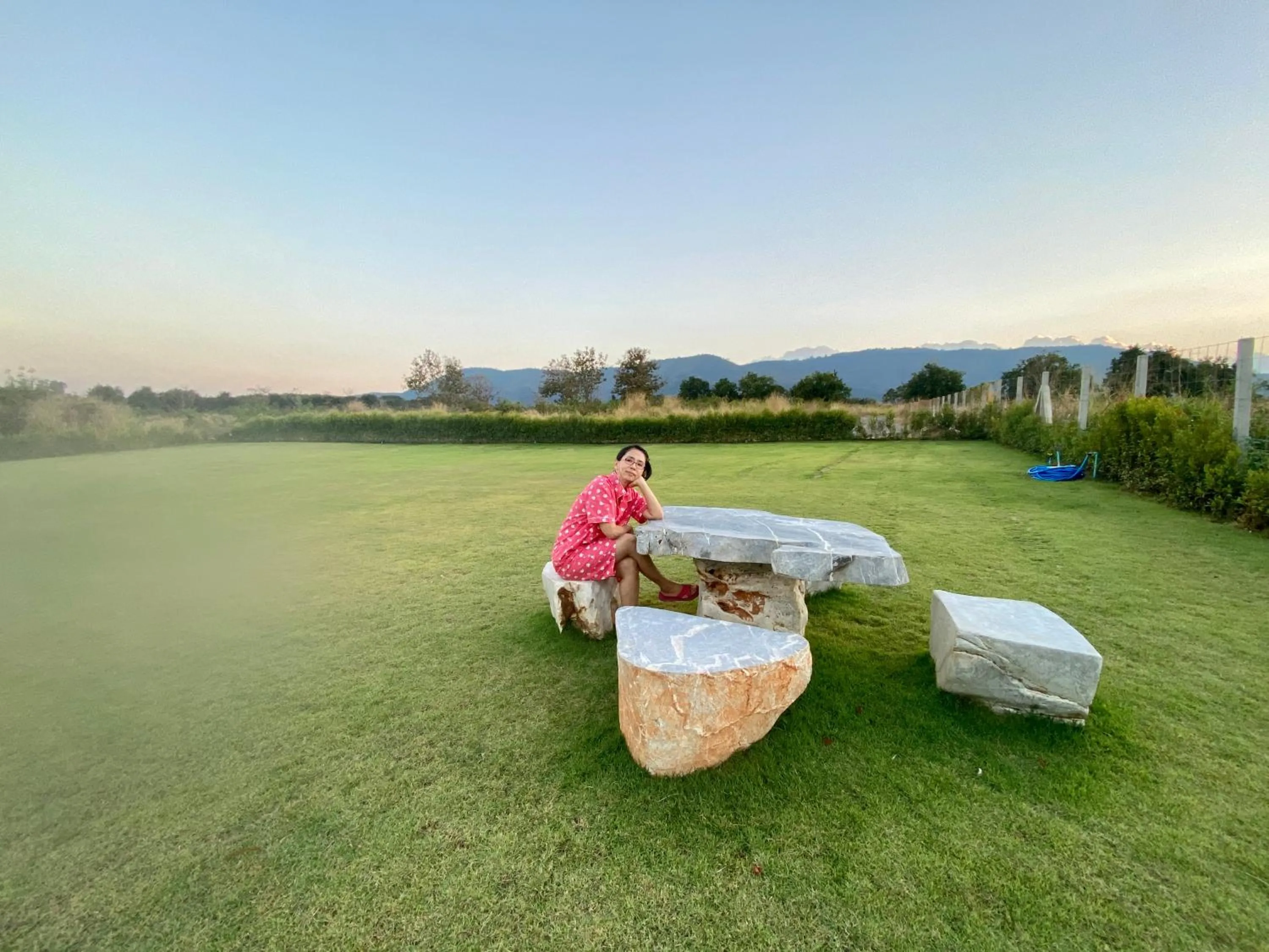 Garden in Annie Villa at Khao Yai