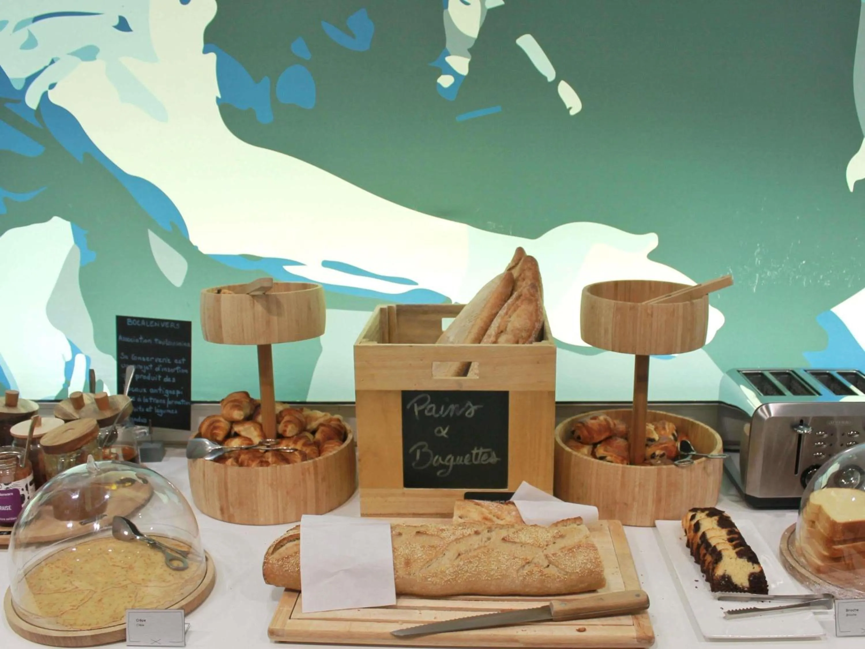 Breakfast in ibis Styles Toulouse Nord Sesquieres