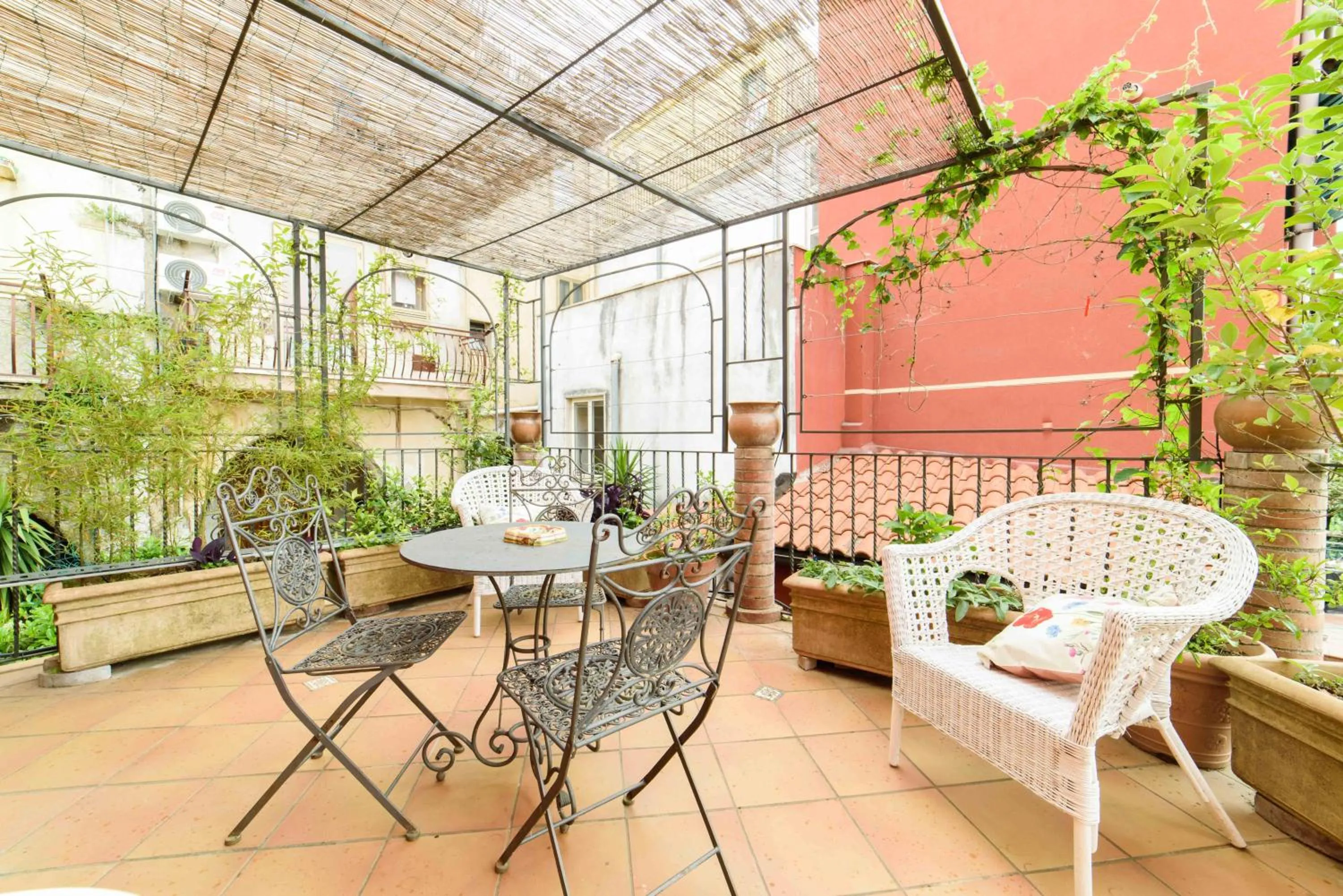 Balcony/Terrace in B&B Gattacicova