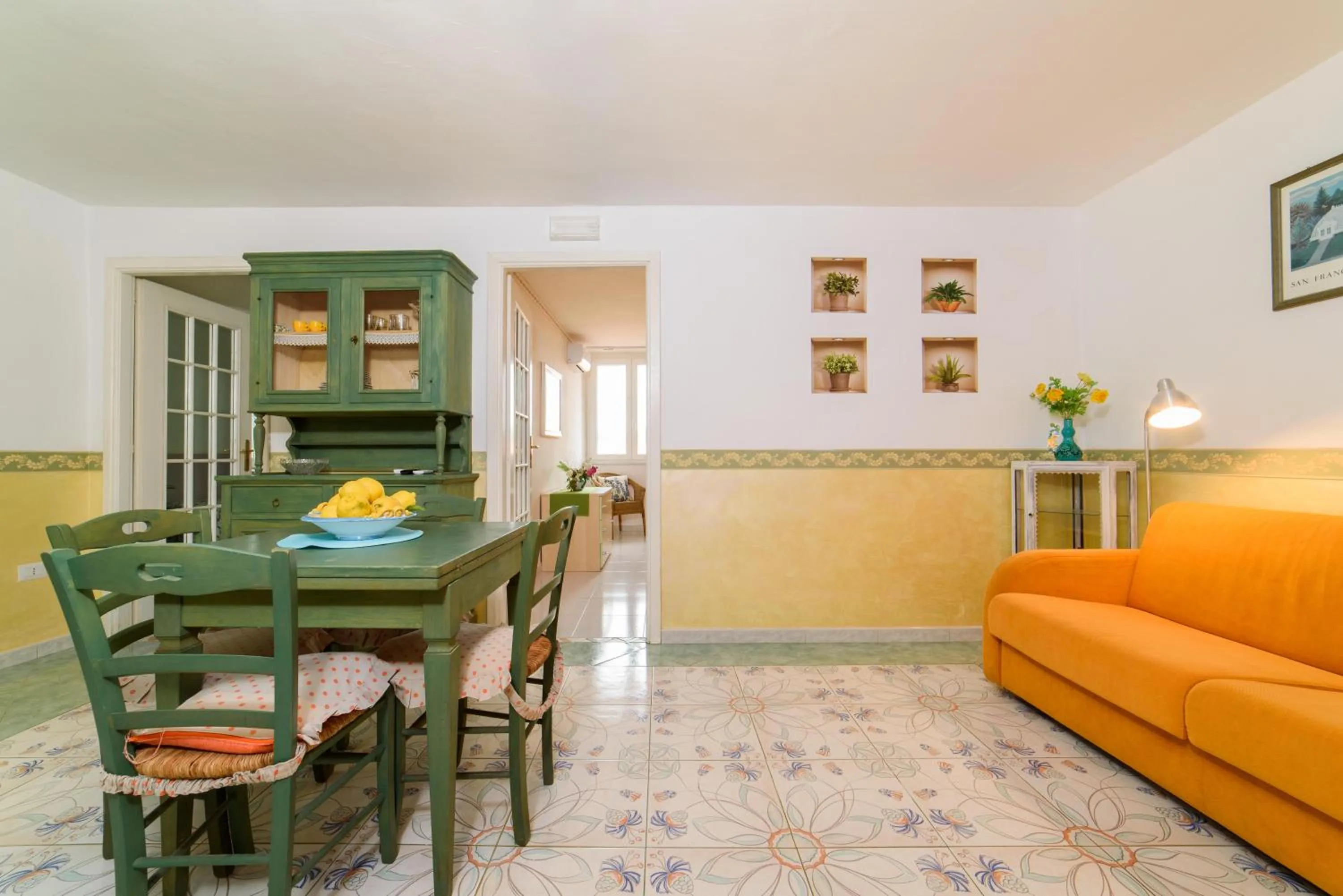 Living room in B&B Gattacicova