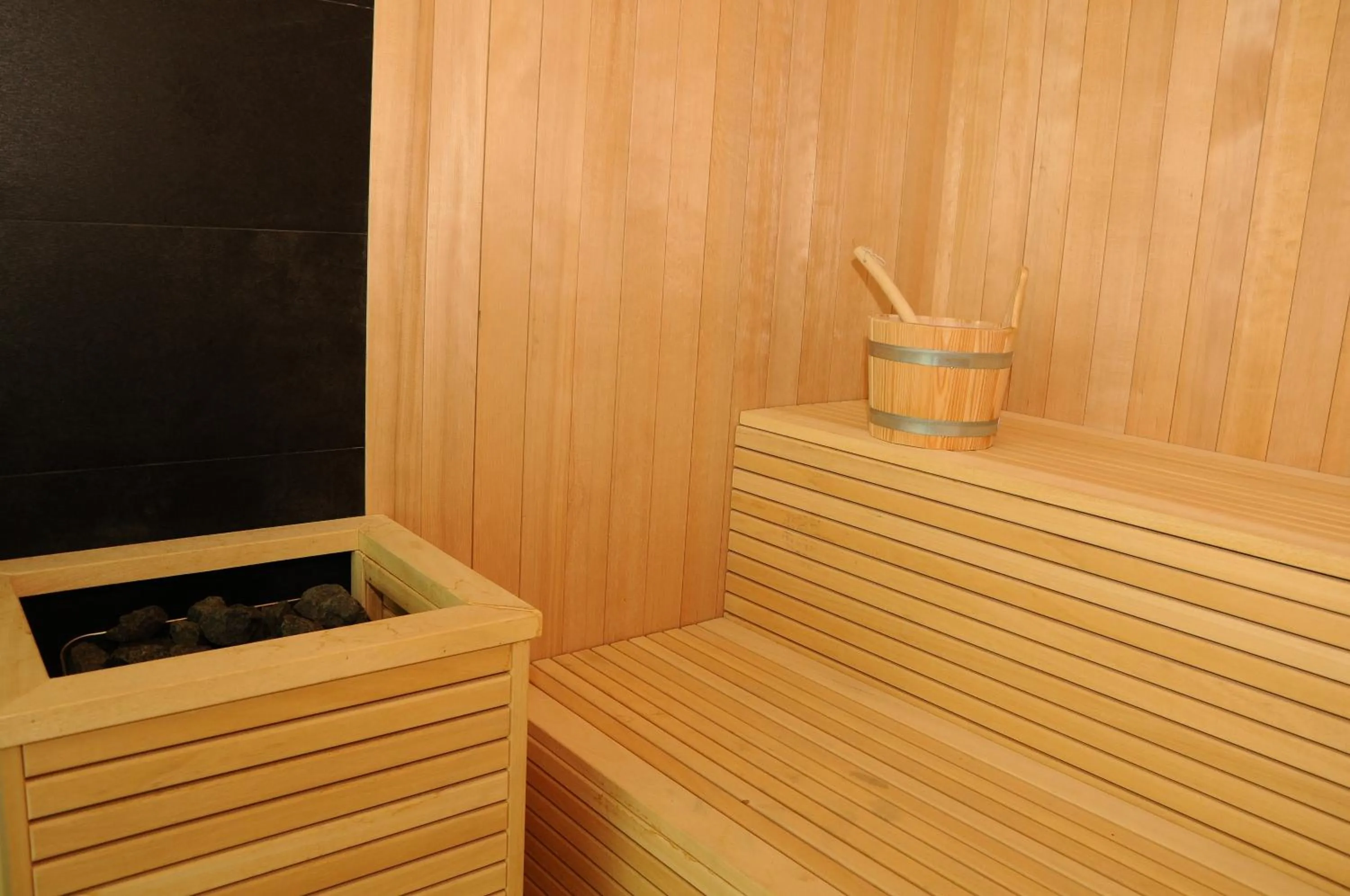 Sauna in Resort Plaza Lake