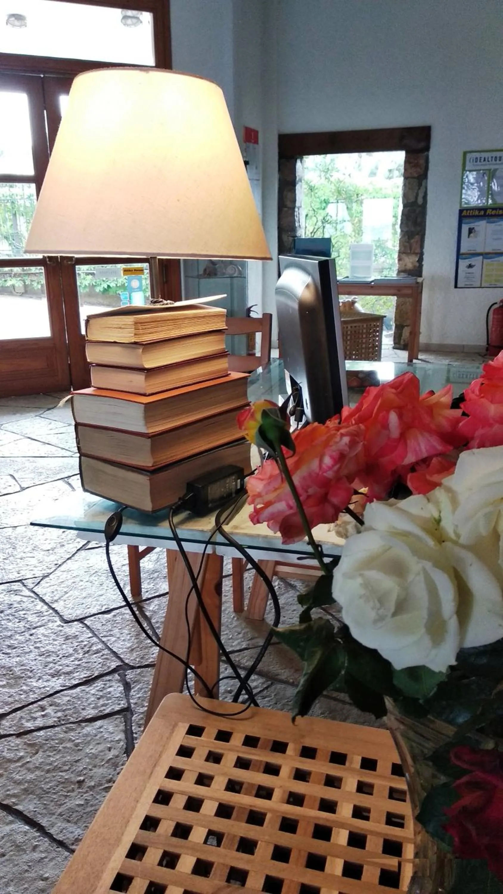 Lobby or reception in Grekis Beach Hotel and Apartments