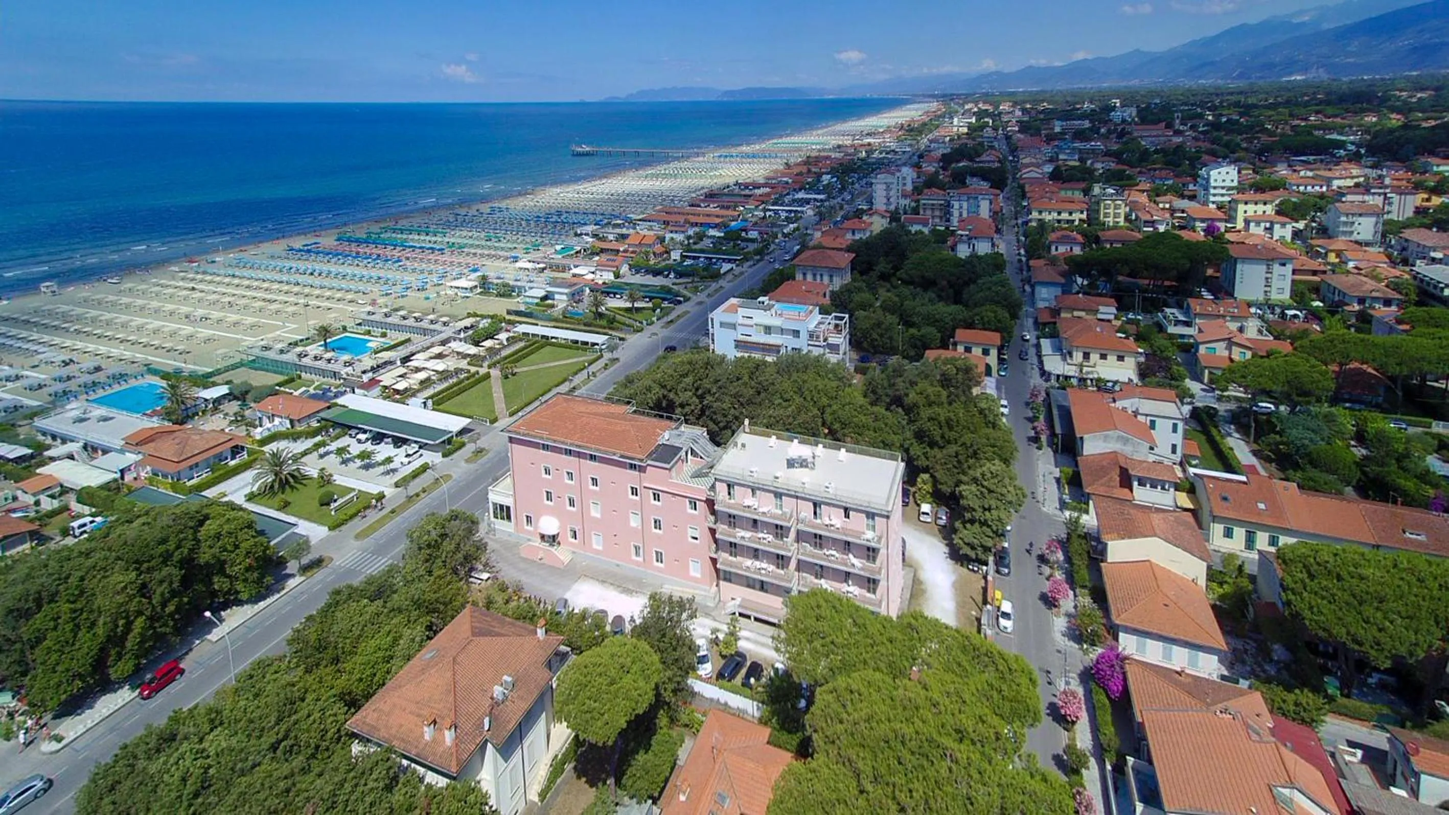 Bird's eye view in Hotel Happy