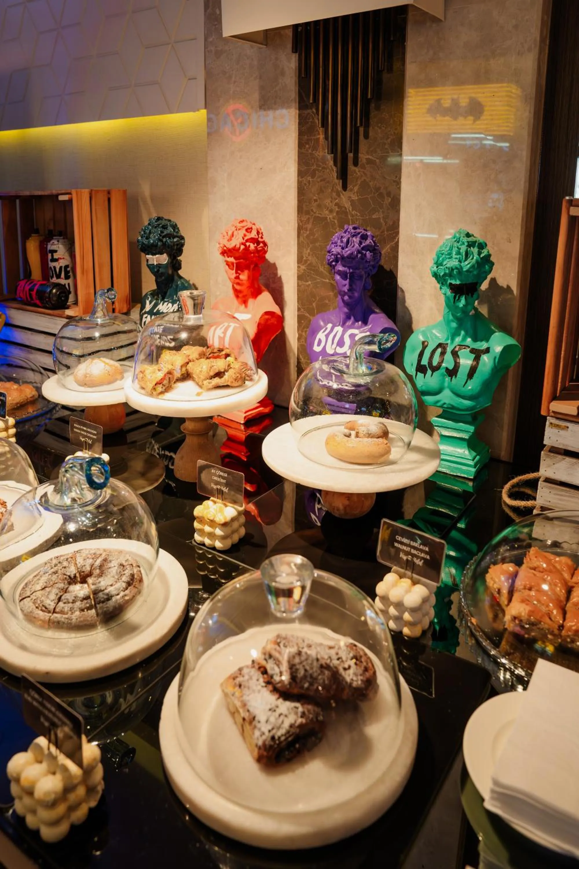 Lobby or reception in Vespia Hotel