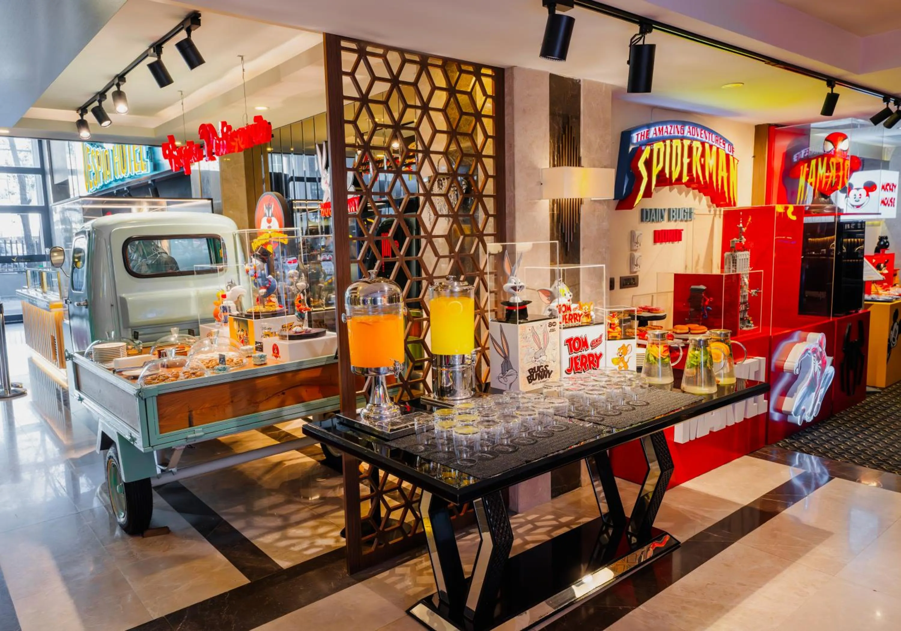 Lobby or reception in Vespia Hotel