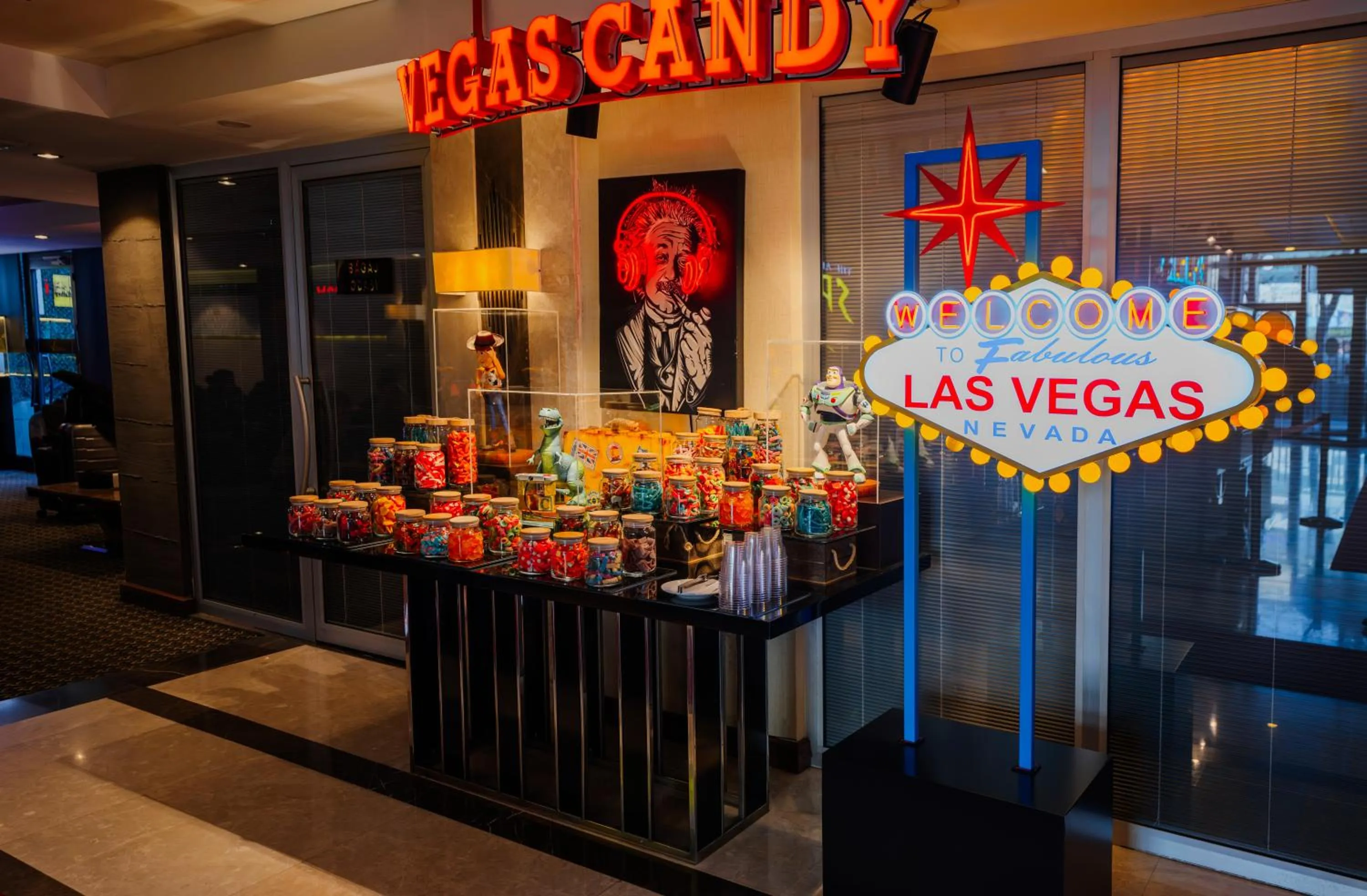 Lobby or reception in Vespia Hotel