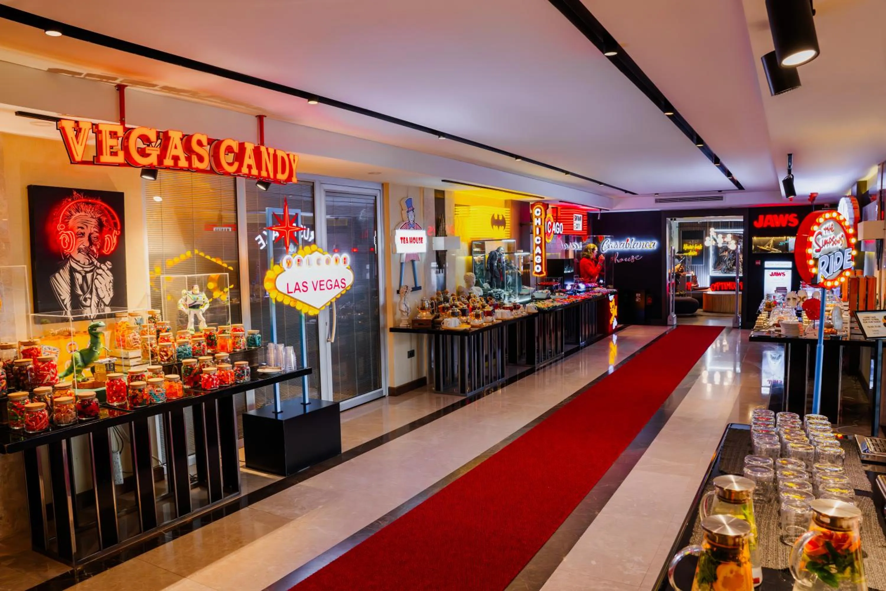 Lobby or reception in Vespia Hotel