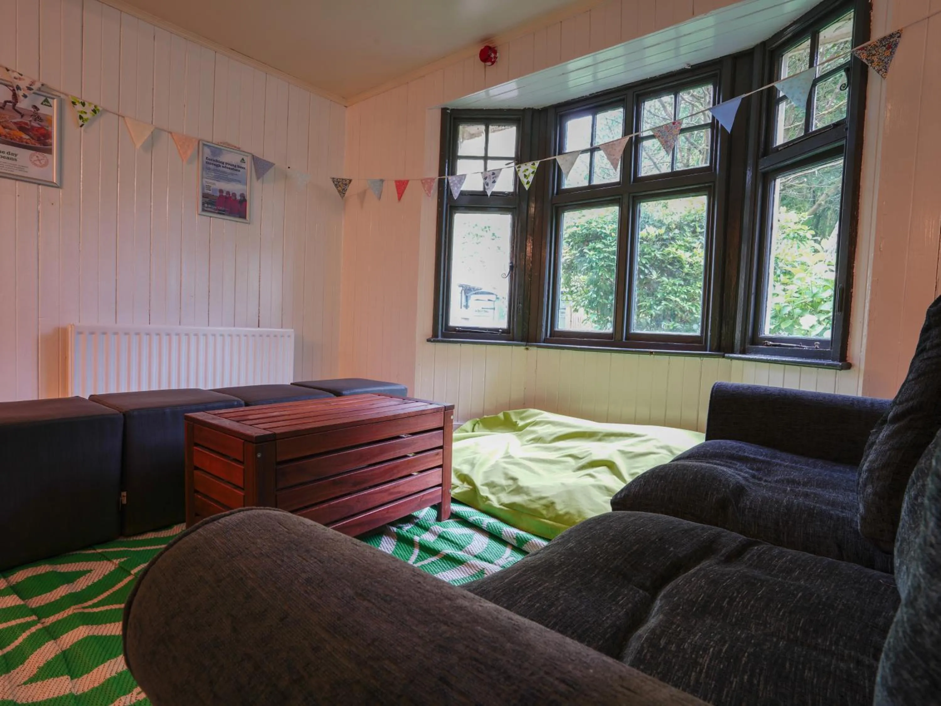 Seating area in YHA Hawkshead