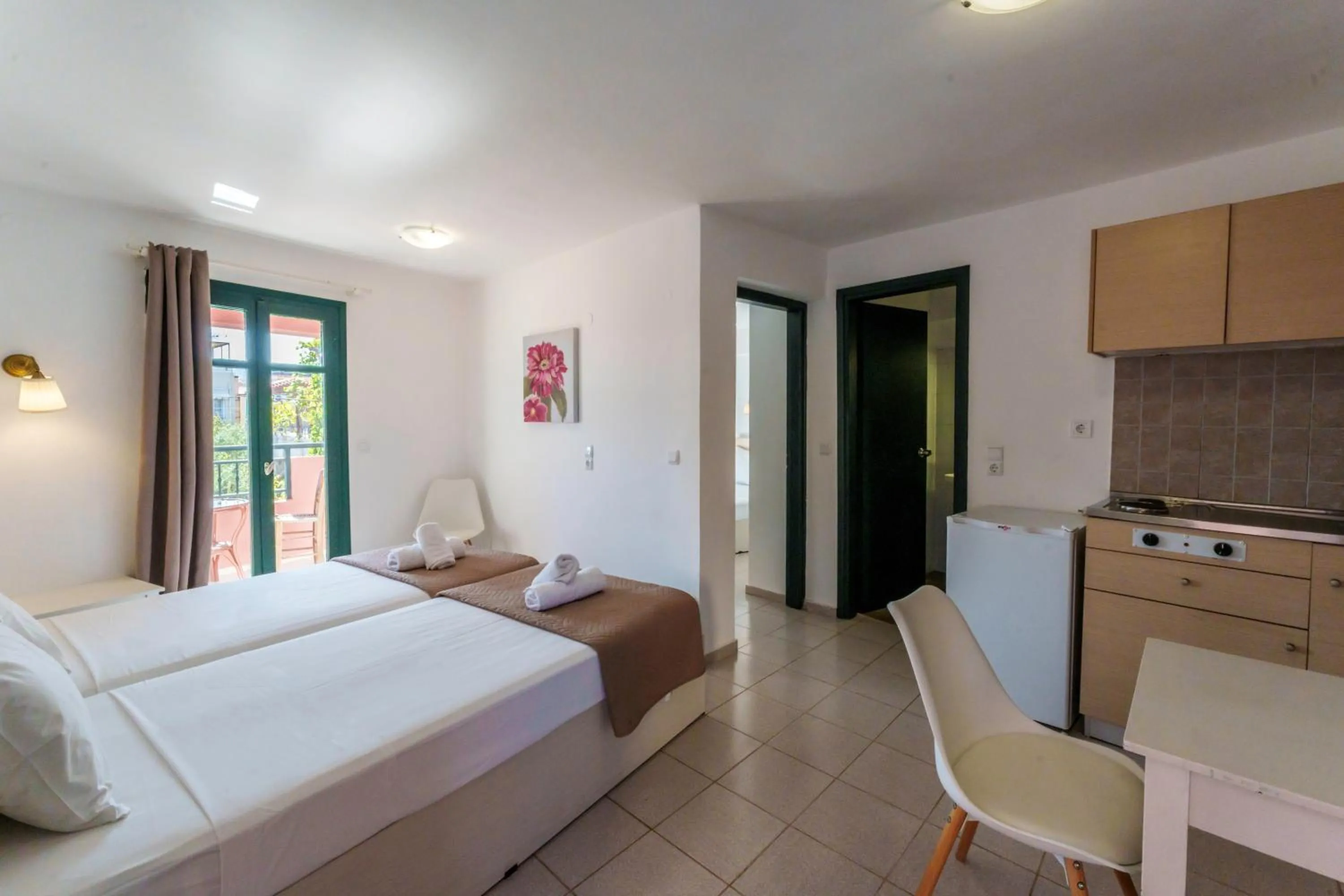 Bedroom, Bed in Kri-Kri Village Holiday Apts by Estia