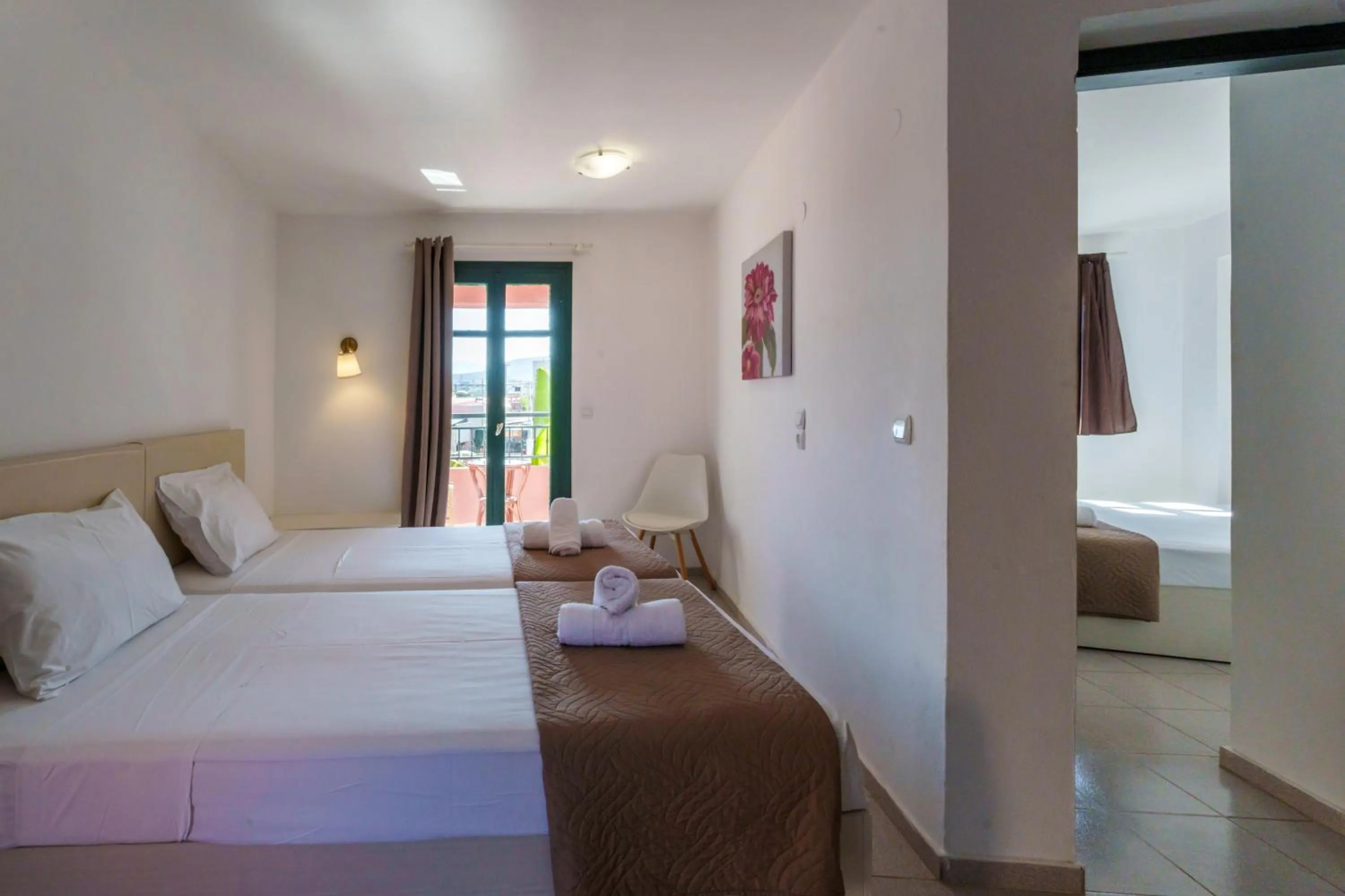 Bedroom, Bed in Kri-Kri Village Holiday Apts by Estia