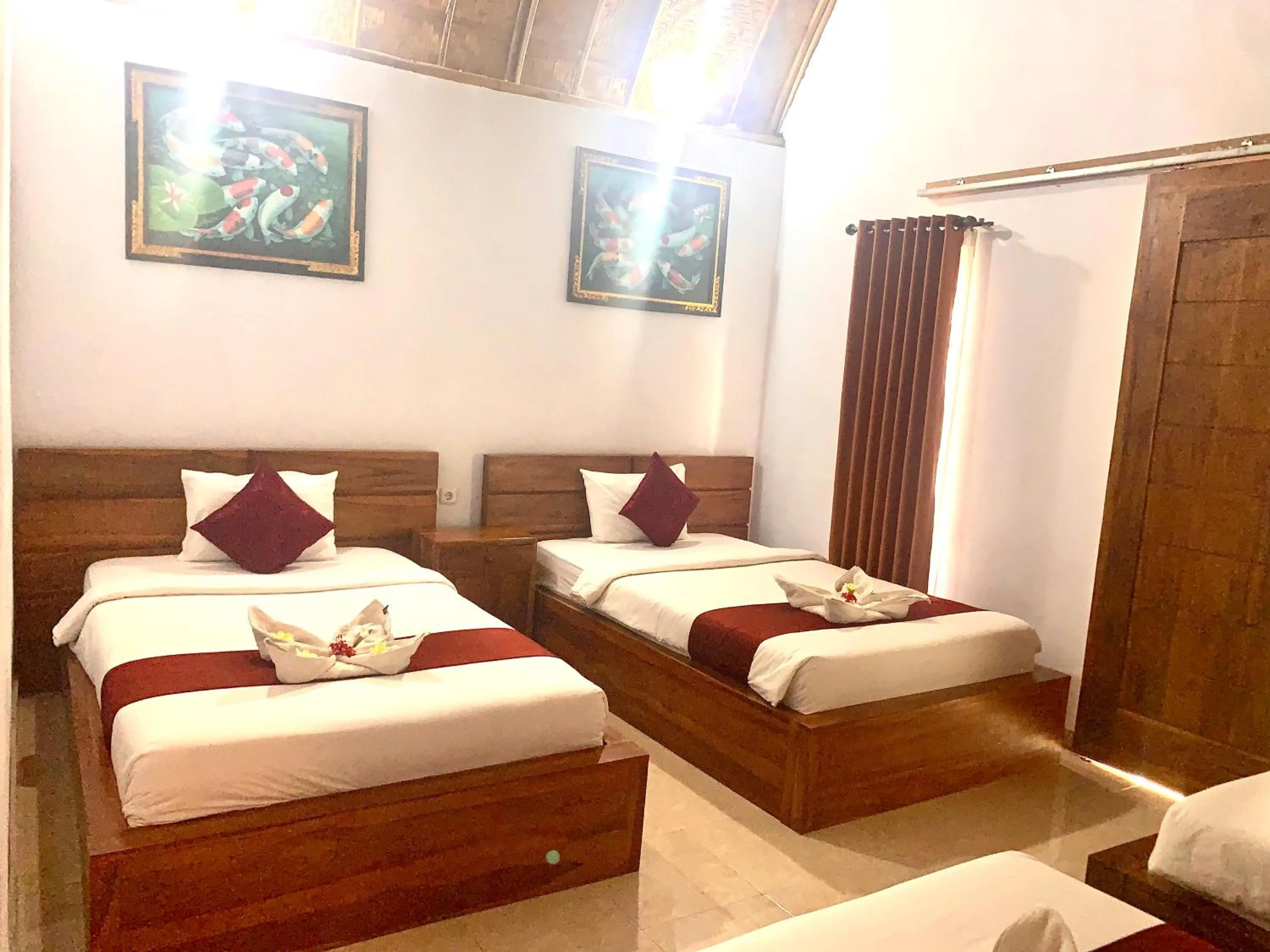 Bed in Jona Bungalow