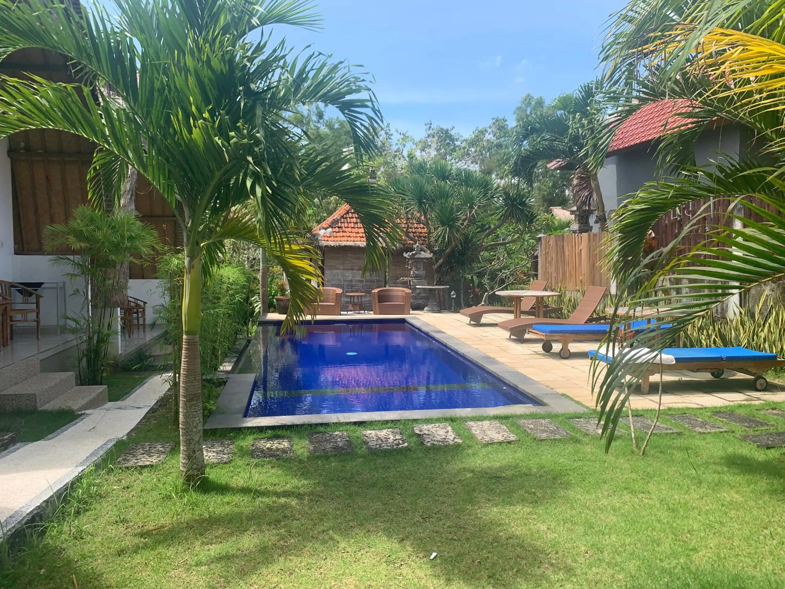 Garden in Jona Bungalow